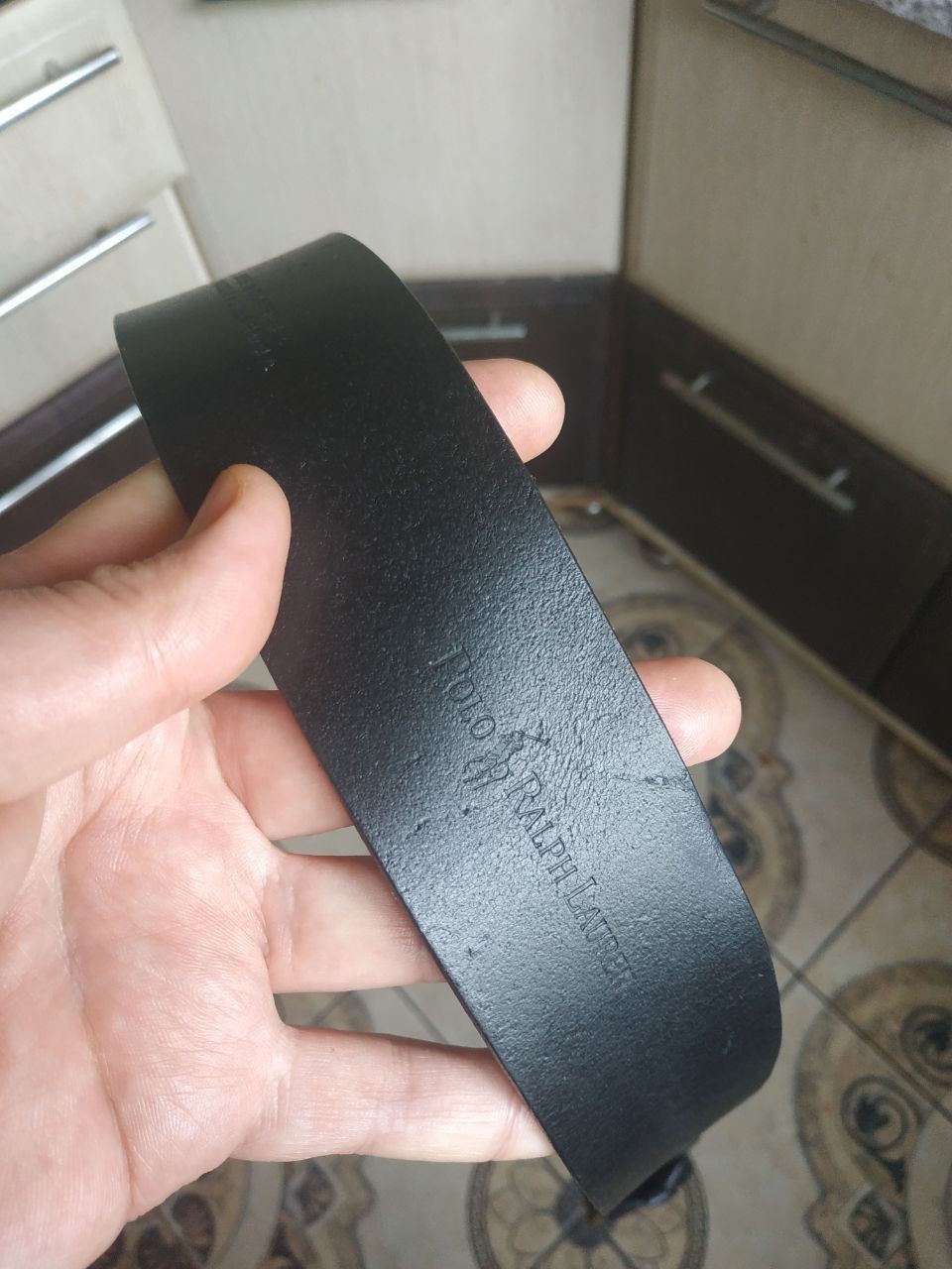 Polo Ralph Lauren Polo Ralph Lauren Leather Roller Buckle Belt 36/90 Black Size ONE SIZE - 18 Thumbnail