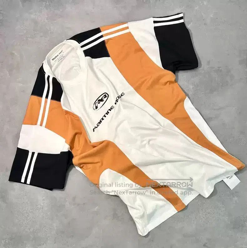 Martine Rose Martine Rose 2023Fw Color-matching striped silhouette socce Size US S / EU 44-46 / 1 - 4 Thumbnail