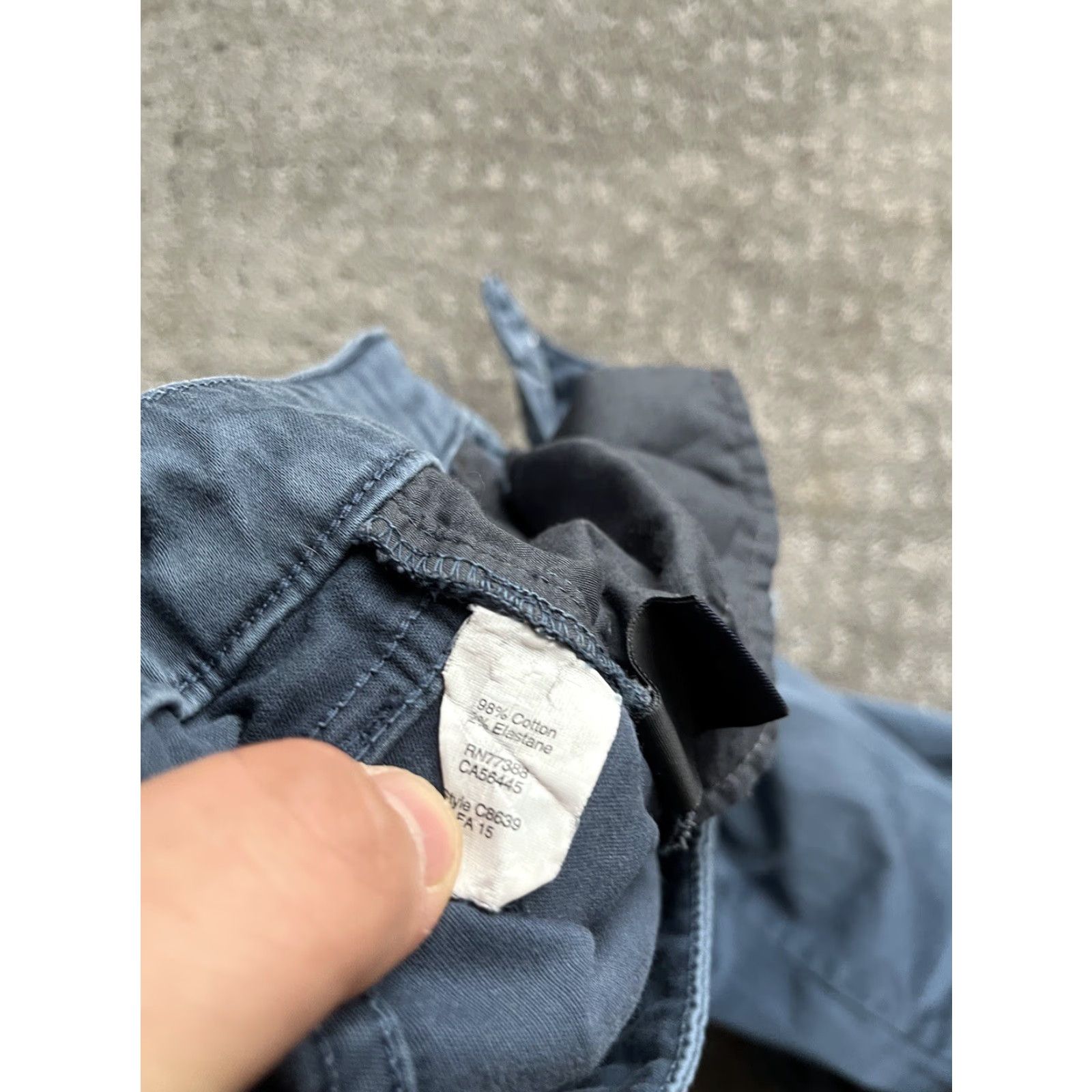 J.Crew J.CREW Jeans Women's 27 Blue Sateen Skinny Stretch Mid Rise 5-Pocket Cotton Blend Womens Size 27" / US 4 / IT 40 - 7 Thumbnail