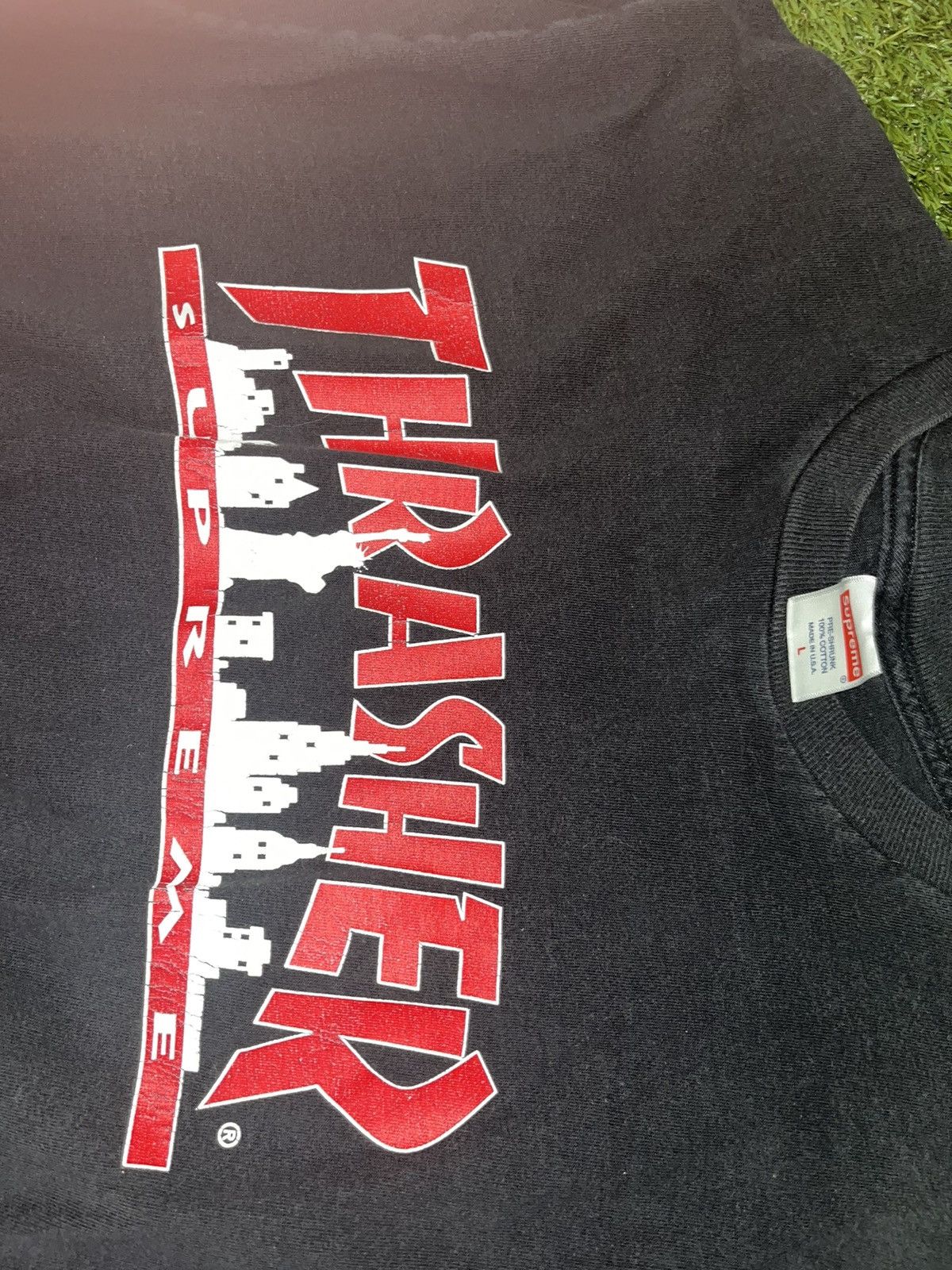 Supreme × Thrasher supreme x thrasher tee Size US L / EU 52-54 / 3 - 2 Thumbnail
