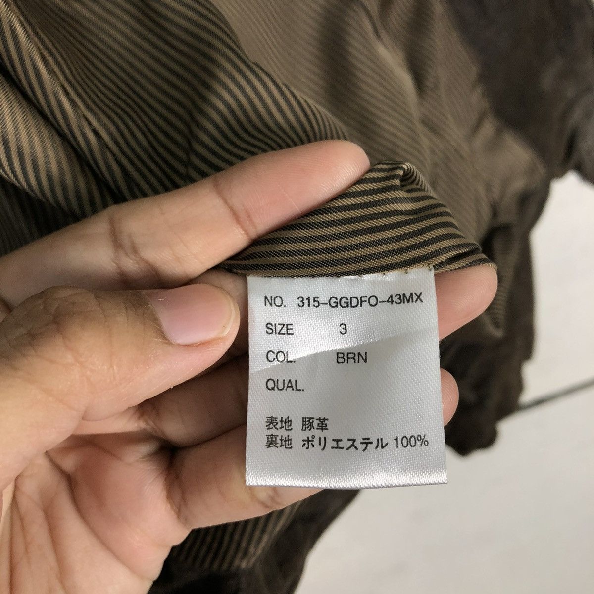 Japanese Brand 🔥VINTAGE CROPPED GENUINE LEATHER JACKET GGD ISSEY MIYAKE Size US M / EU 48-50 / 2 - 21 Thumbnail