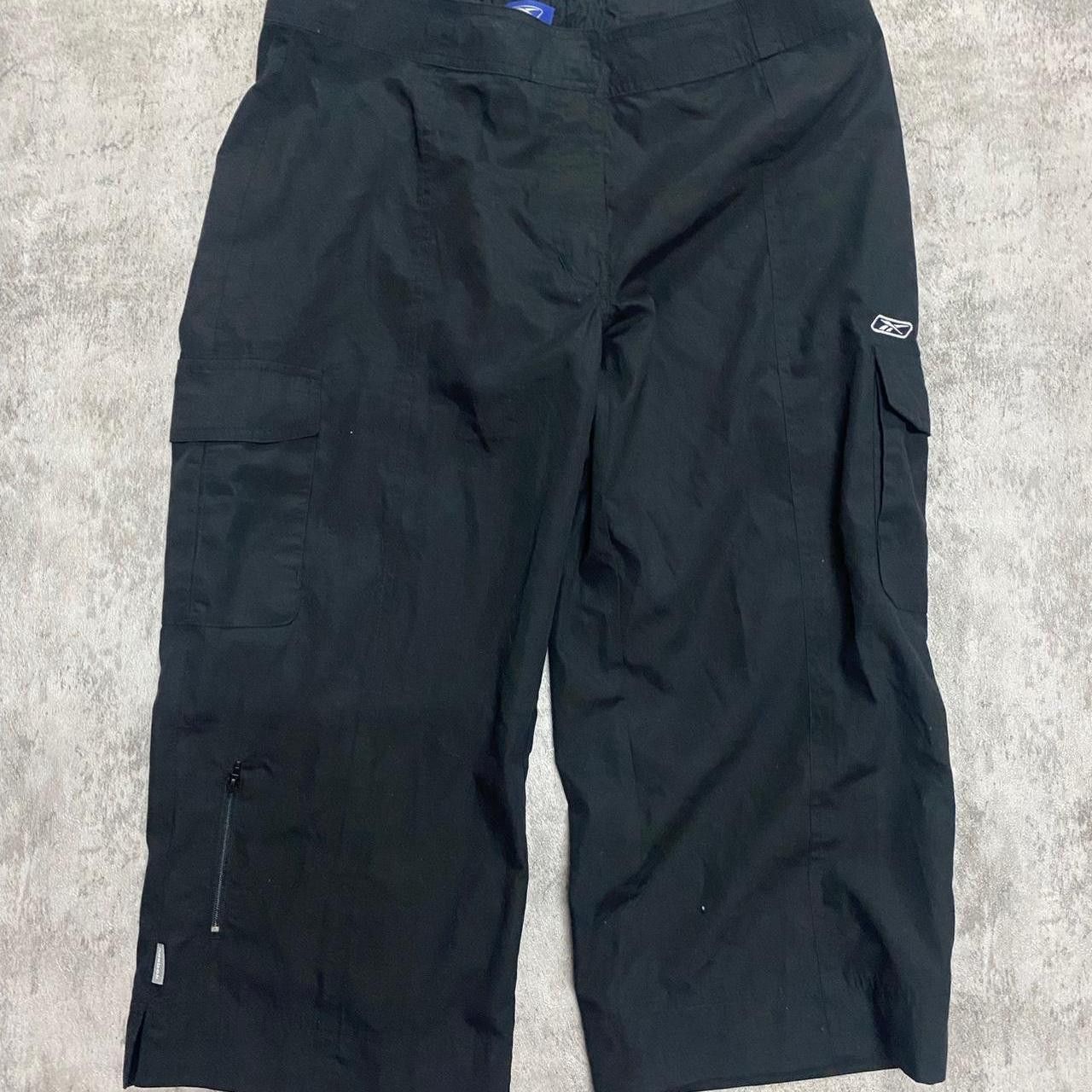 Reebok 2000s y2k Reebok Black Baggy rap hip hop skate opium Size US 36 / EU 52 - 1 Thumbnail