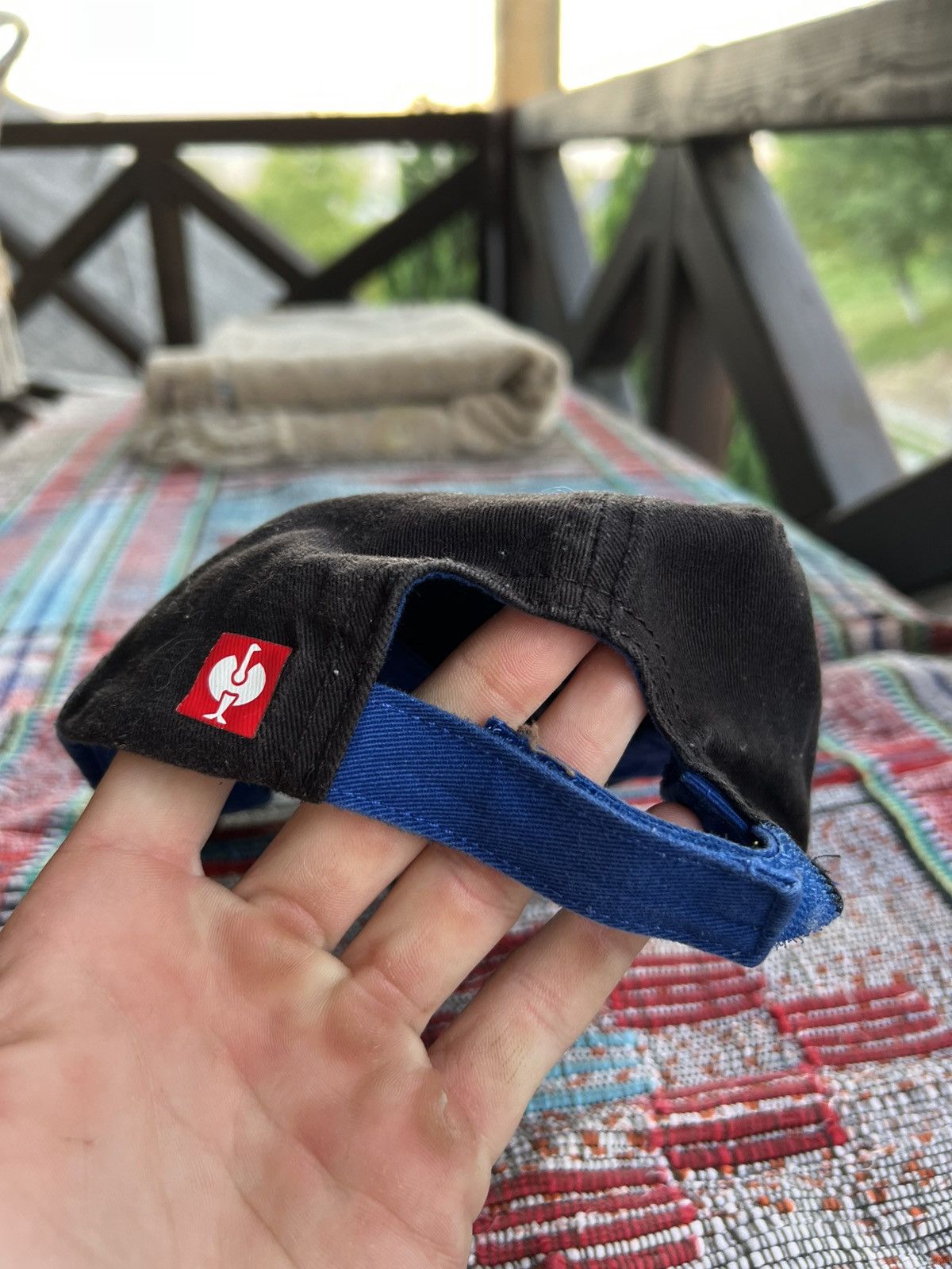 If Six Was Nine Vintage Blue Dad Cap 🌀 | Clean Everyday Essential Size ONE SIZE - 4 Thumbnail
