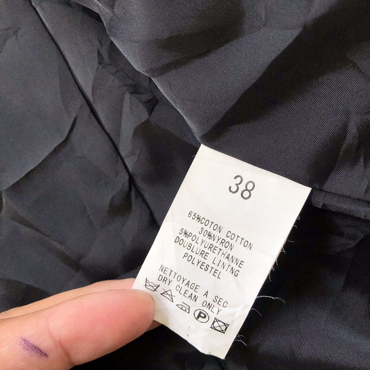 Japanese Brand × agnes b. AGNES B Black Blazer Coat Size XS / US 0-2 / IT 36-38 - 8 Thumbnail