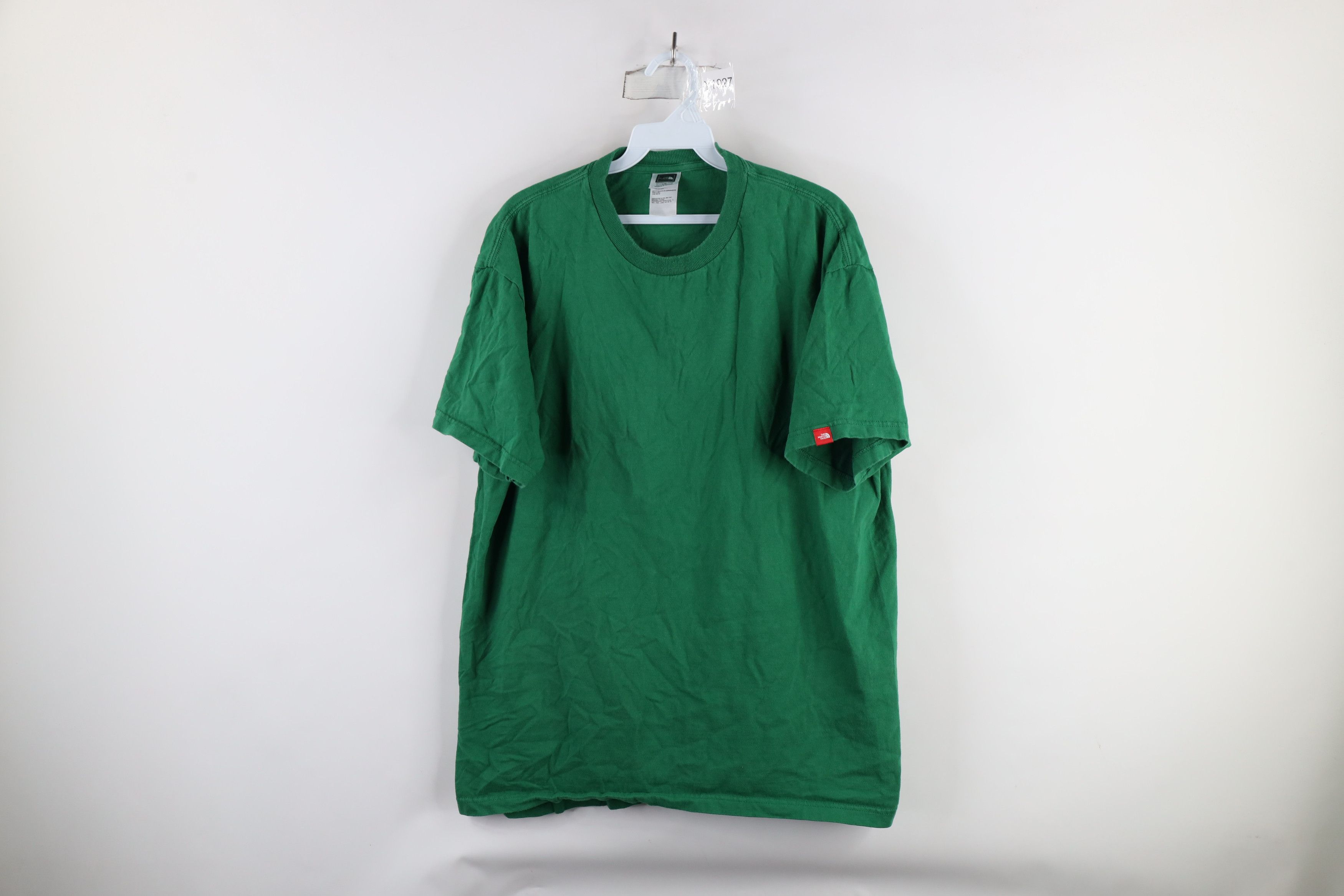 The North Face × Vintage Vintage The North Face Spell Out Short Sleeve T-Shirt Green Size US L / EU 52-54 / 3 - 1 Thumbnail
