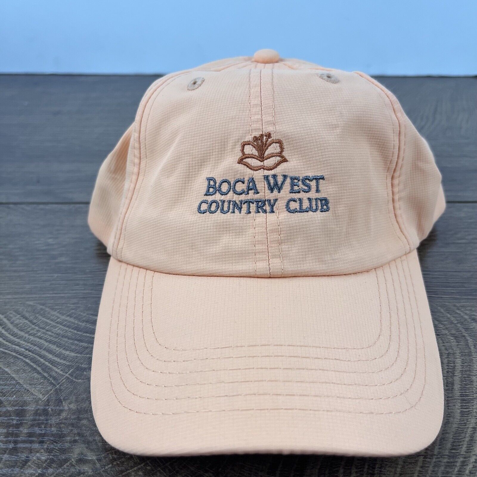 Other Boca West Country Club Adjustable Hat Orange Adjustable Hat Size ONE SIZE - 1 Thumbnail