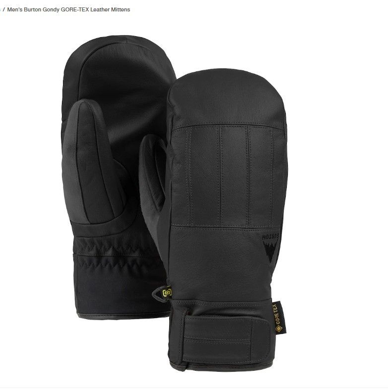 Burton Burton Gondy GORE-TEX Leather Mittens - Size Large Size ONE SIZE - 2 Thumbnail
