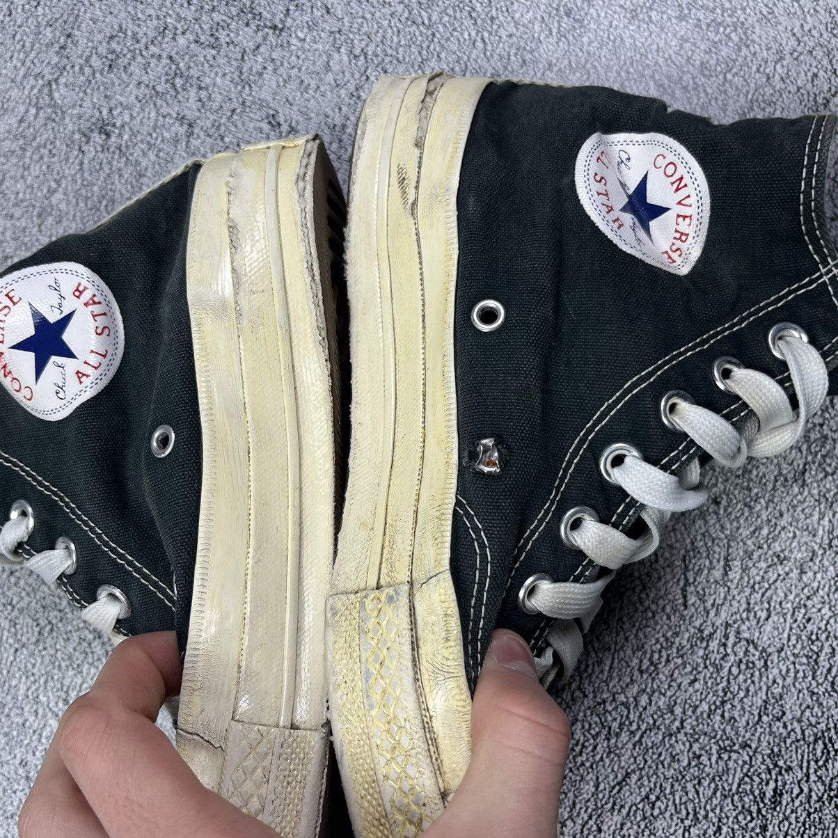 Converse × Comme des Garçons PLAY High Top Sneakers