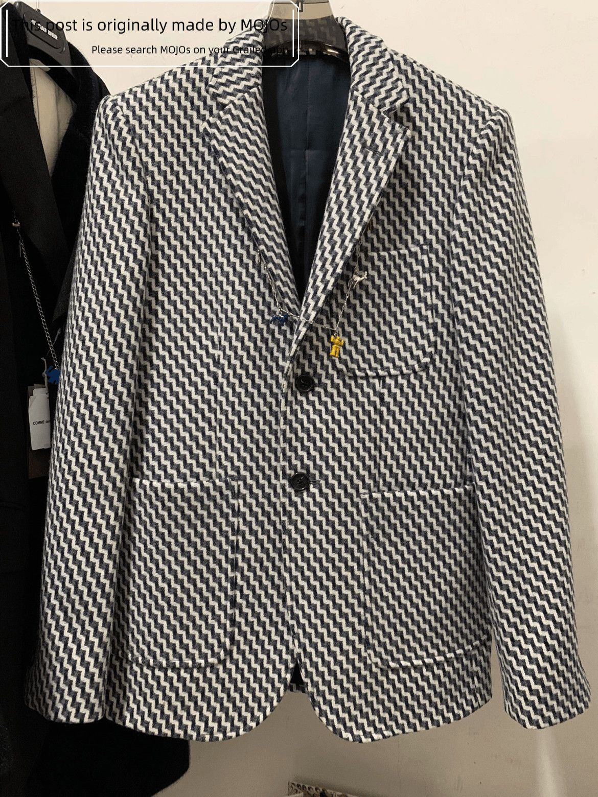 Raf Simons Sz 46 Raf Simons Early Period Pattern Jacket Size US S / EU 44-46 / 1 - 1 Thumbnail