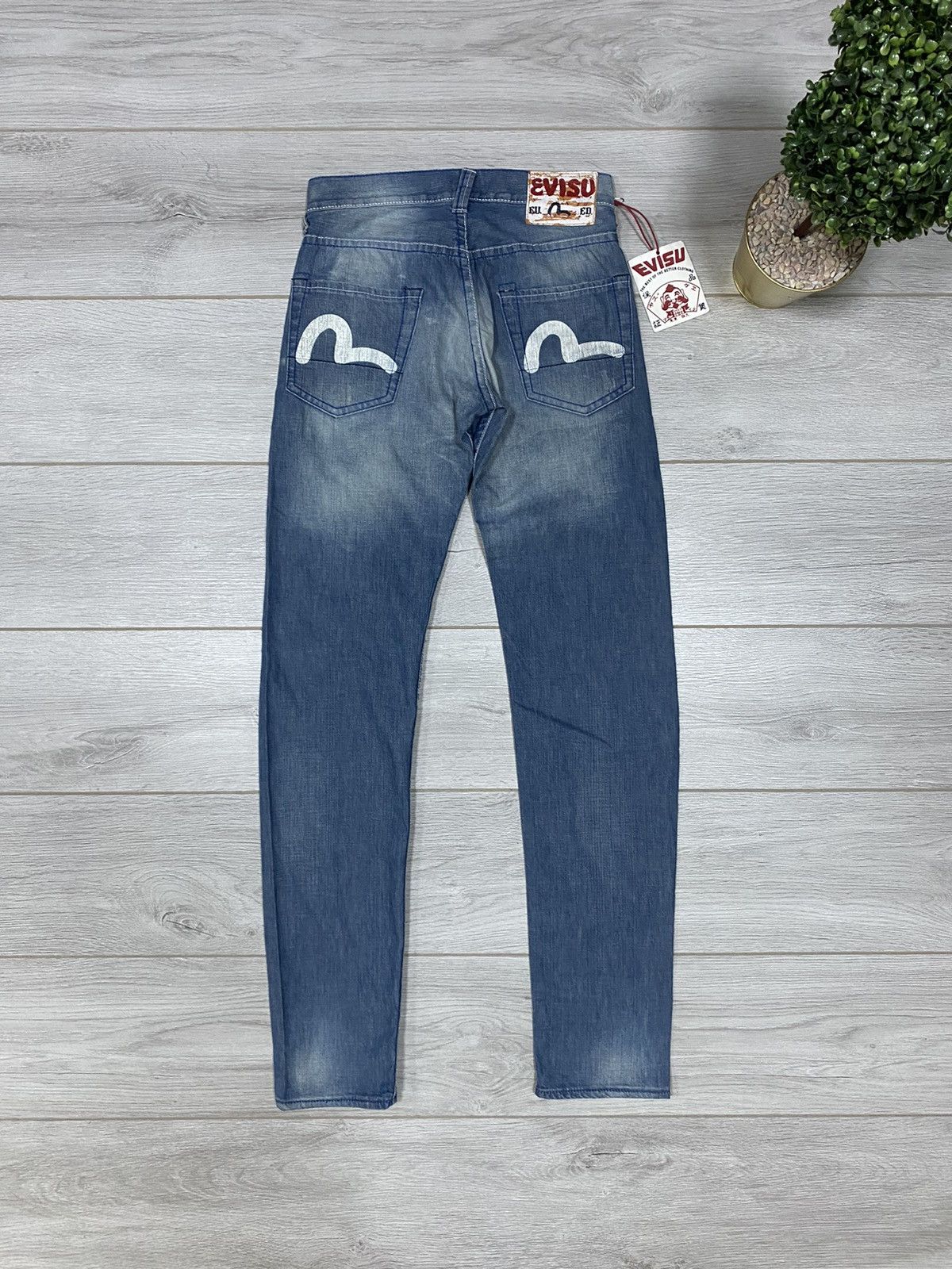 Evisu Jeans Pants EU ED Limited VERY RARE Size 40 WORN see