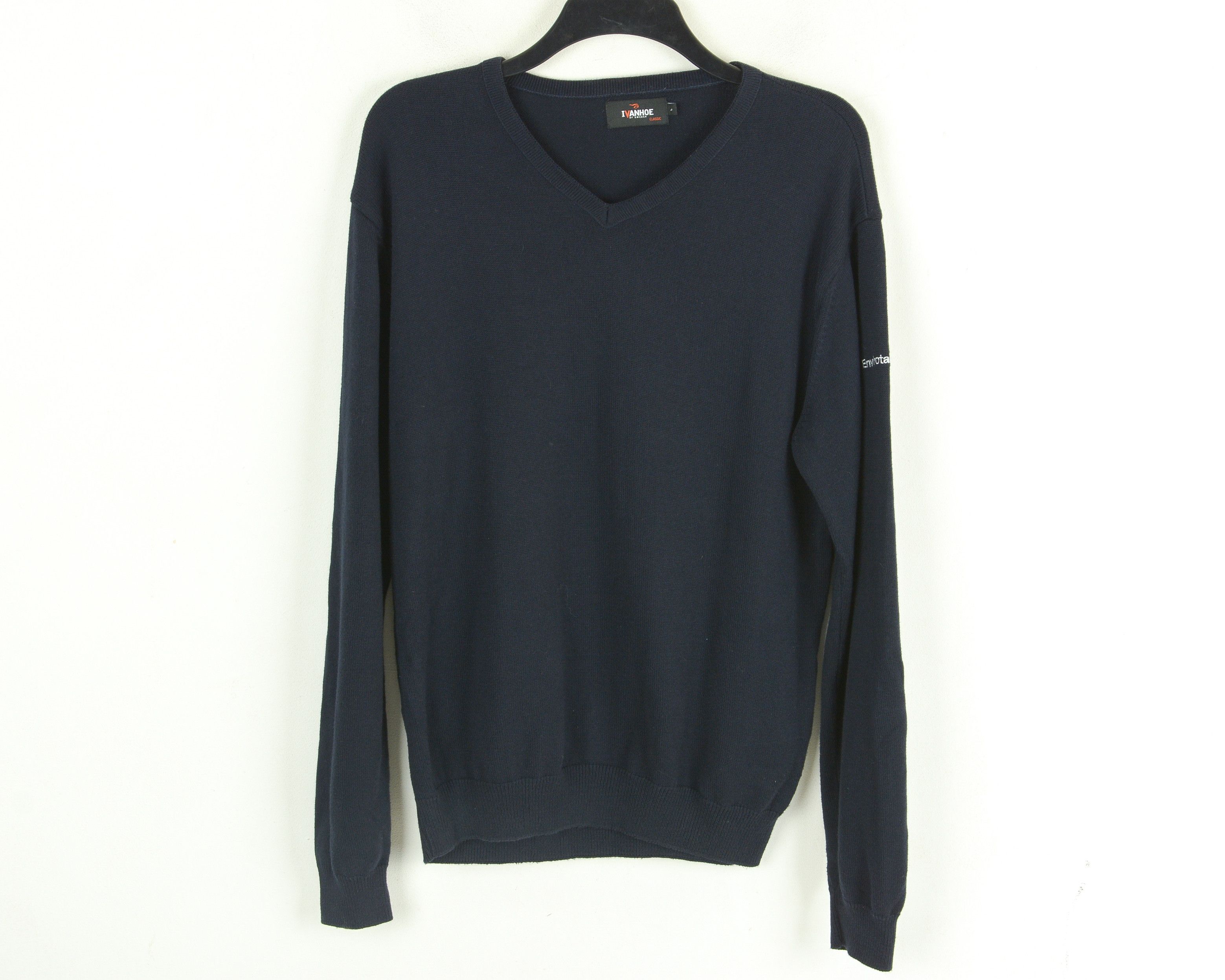 Other IVANHOE Envirotainer Jumper Pullover Sweater Knit V Neck Size US L / EU 52-54 / 3 - 1 Thumbnail