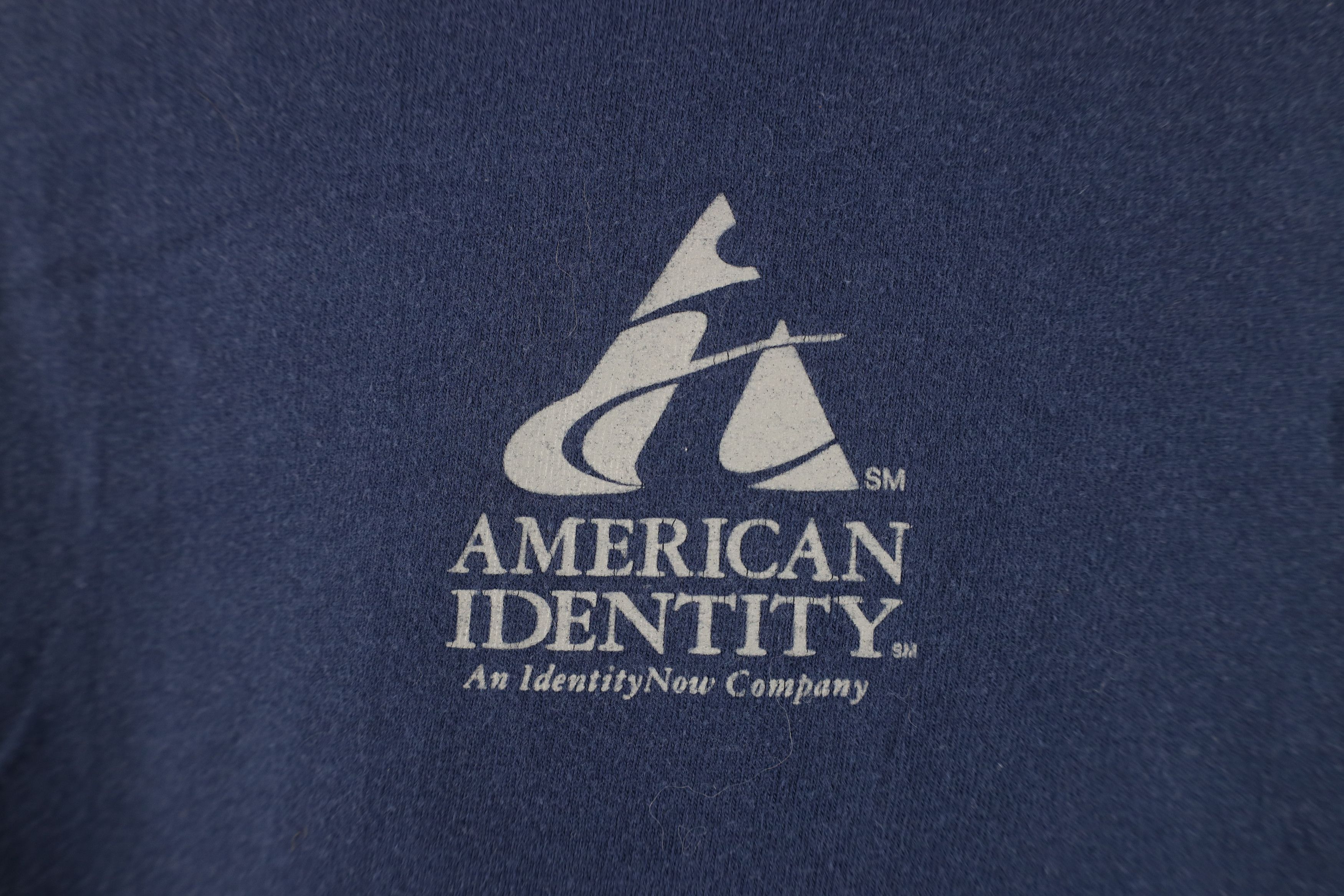 Vintage Vintage 90s Spell Out America USA Flag Short Sleeve T-Shirt Size L / US 10 / IT 46 - 7 Thumbnail