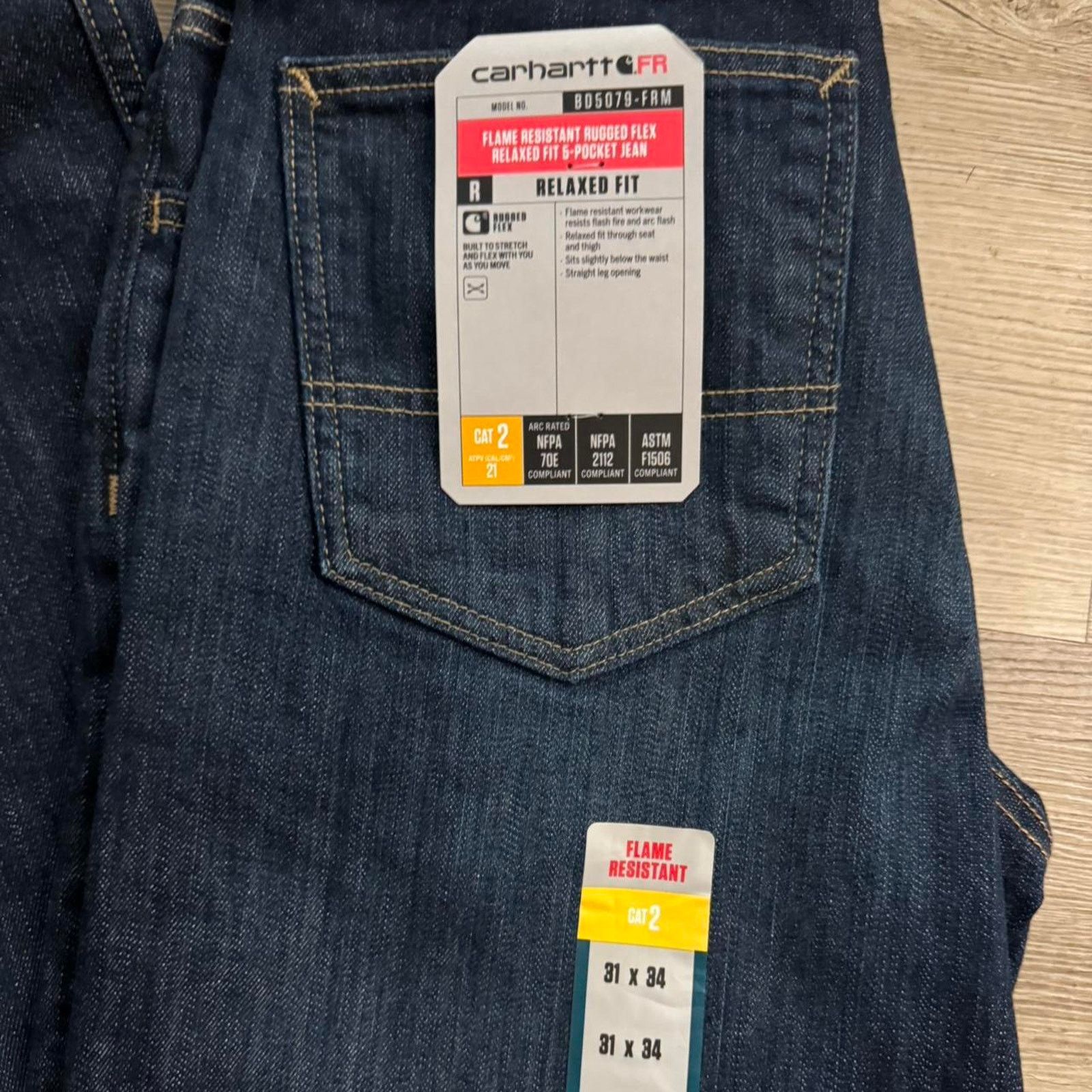 Carhartt Dark wash carhartt relaxed fit Size US 31 - 3 Thumbnail