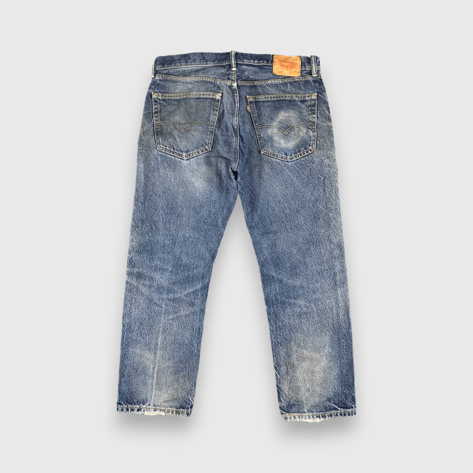 Levi's Vintage Blue Wash Levis 505 Jeans-J2656 Size US 36 / EU 52 - 2 Thumbnail