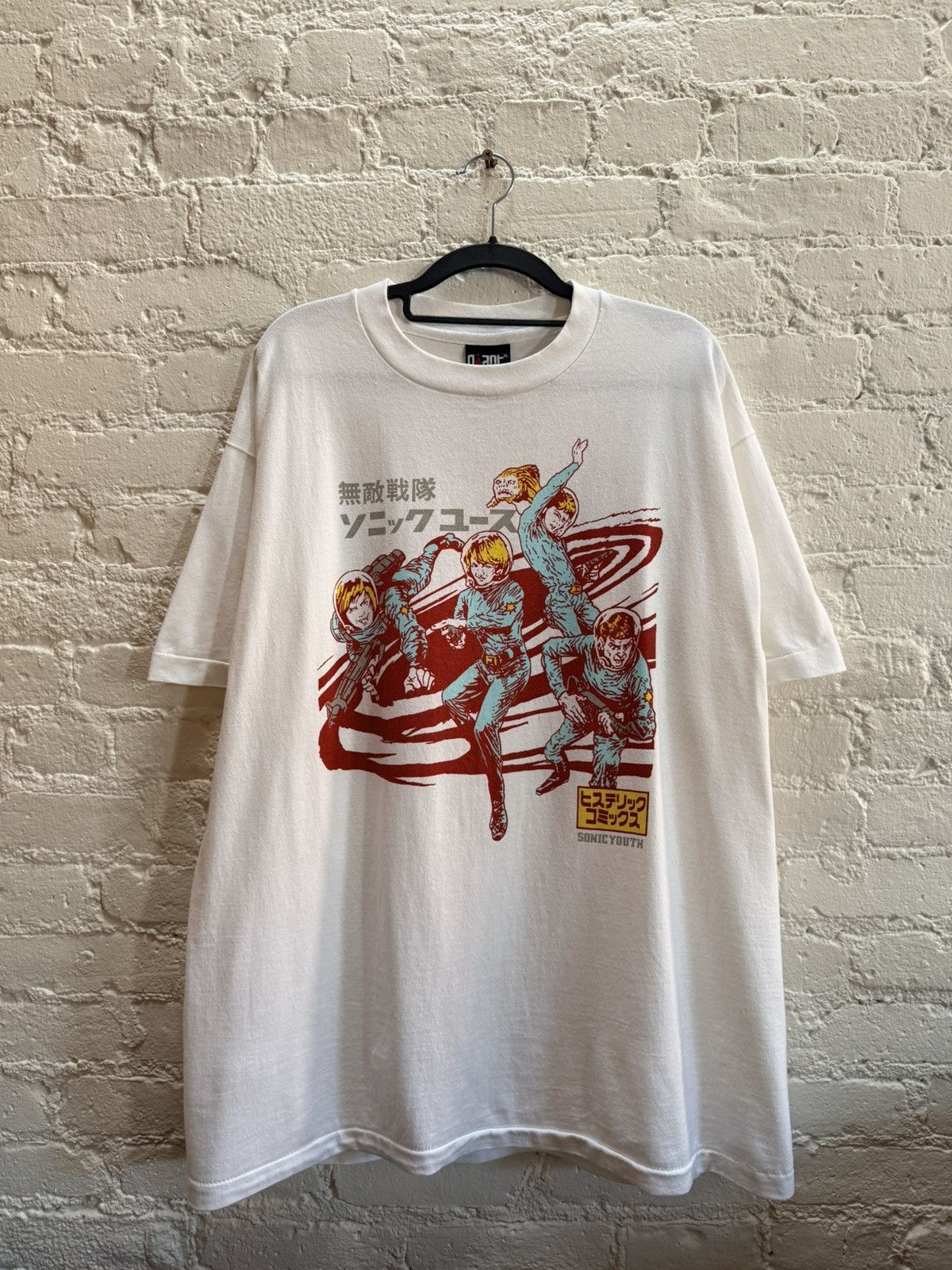 Vintage Bootleg Sonic Youth Tee Size US XL / EU 56 / 4 - 1 Thumbnail