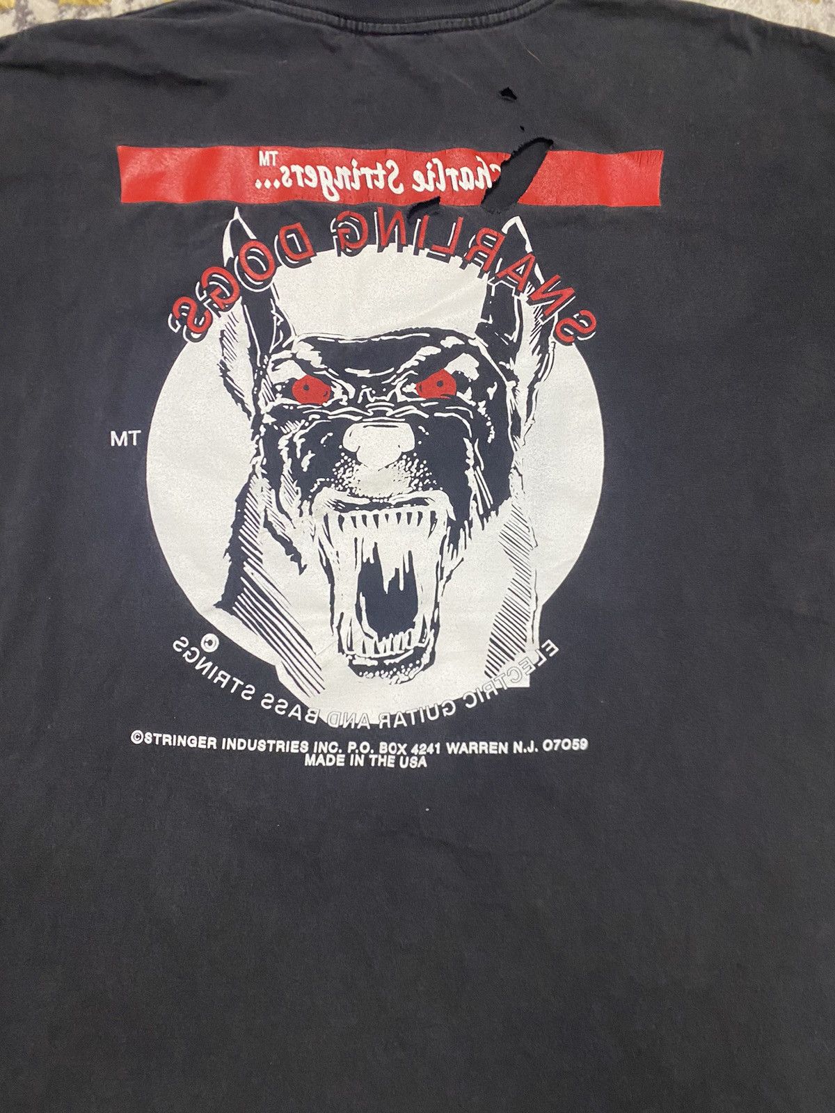 Vintage VINTAGE CHARLIE STINGER SNARLING DOG T-SHIRT NIRVANA Size US XL / EU 56 / 4 - 3 Thumbnail