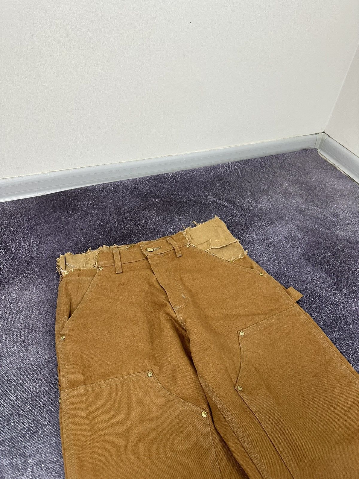 Carhartt Vintage 90s Carhartt Double Knee USA Distressed Work Pants Size US 30 / EU 46 - 6 Thumbnail