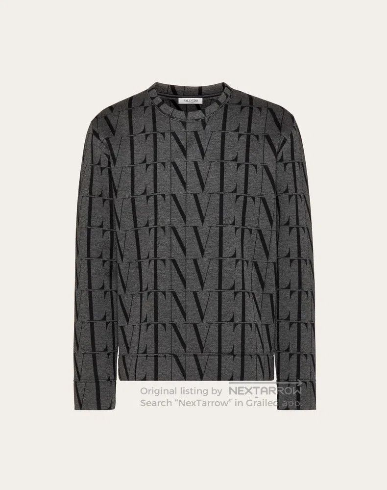 Valentino Valentino Air cotton sweatshirt Size US M / EU 48-50 / 2 - 6 Thumbnail