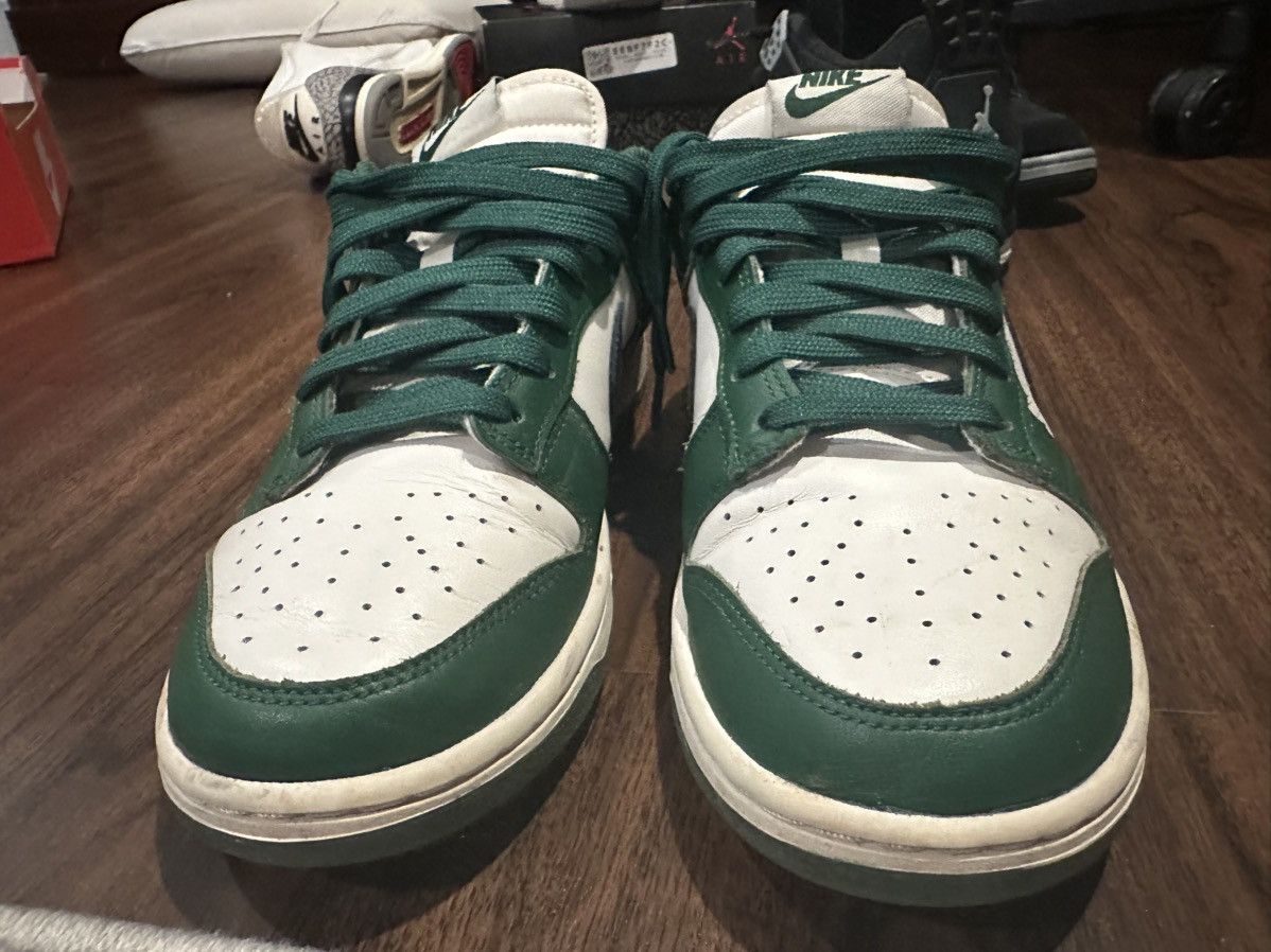 Nike Dunk Low Gorge Green/Midnight Navy size 9 Size US 9 / IT 39 - 2 Thumbnail