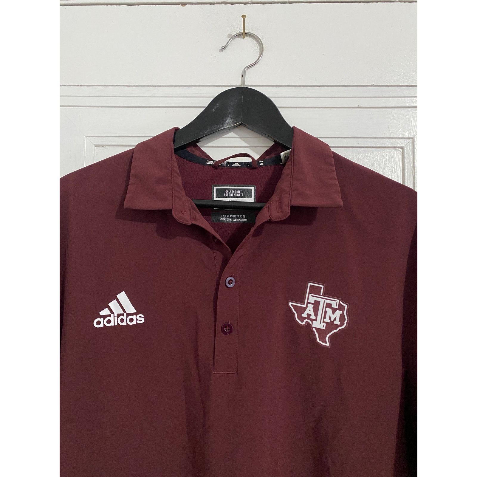 Adidas Texas A&M Aggies Adidas Polo Shirt Men's Size Large Size US L / EU 52-54 / 3 - 2 Thumbnail