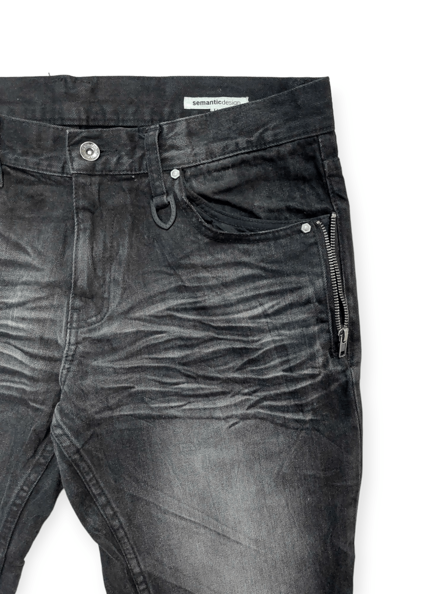 semanticdesign Flare Jeans Semantic Design Black Boot Cut Size US 34 / EU 50 - 6 Thumbnail