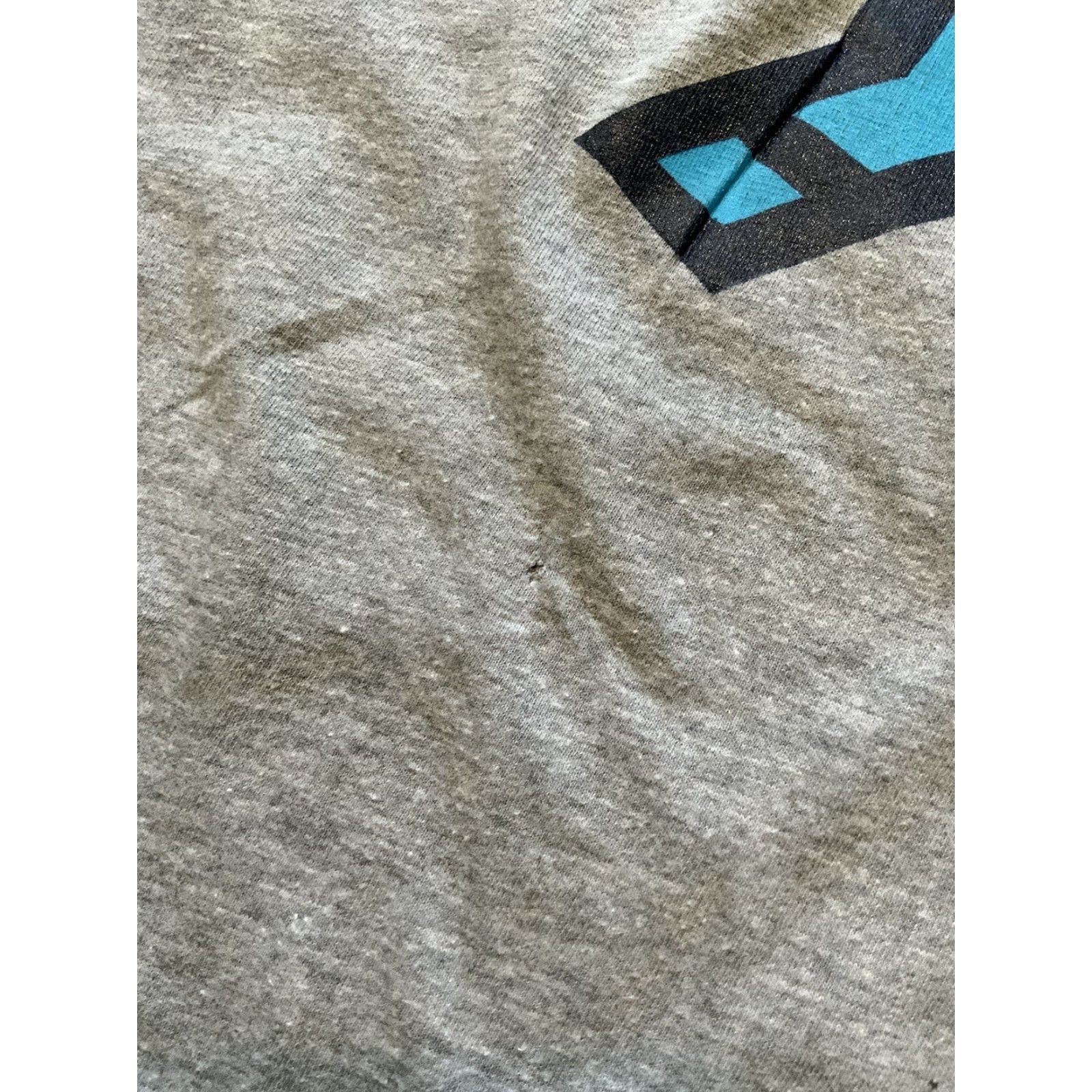 Jordan Brand Air Jordan Retro 10 Los Angeles LA Jumpman Crewneck Graphic S/S T-shirt Sz. L Men Gray Crew Neck Shirt Size US L / EU 52-54 / 3 - 5 Thumbnail