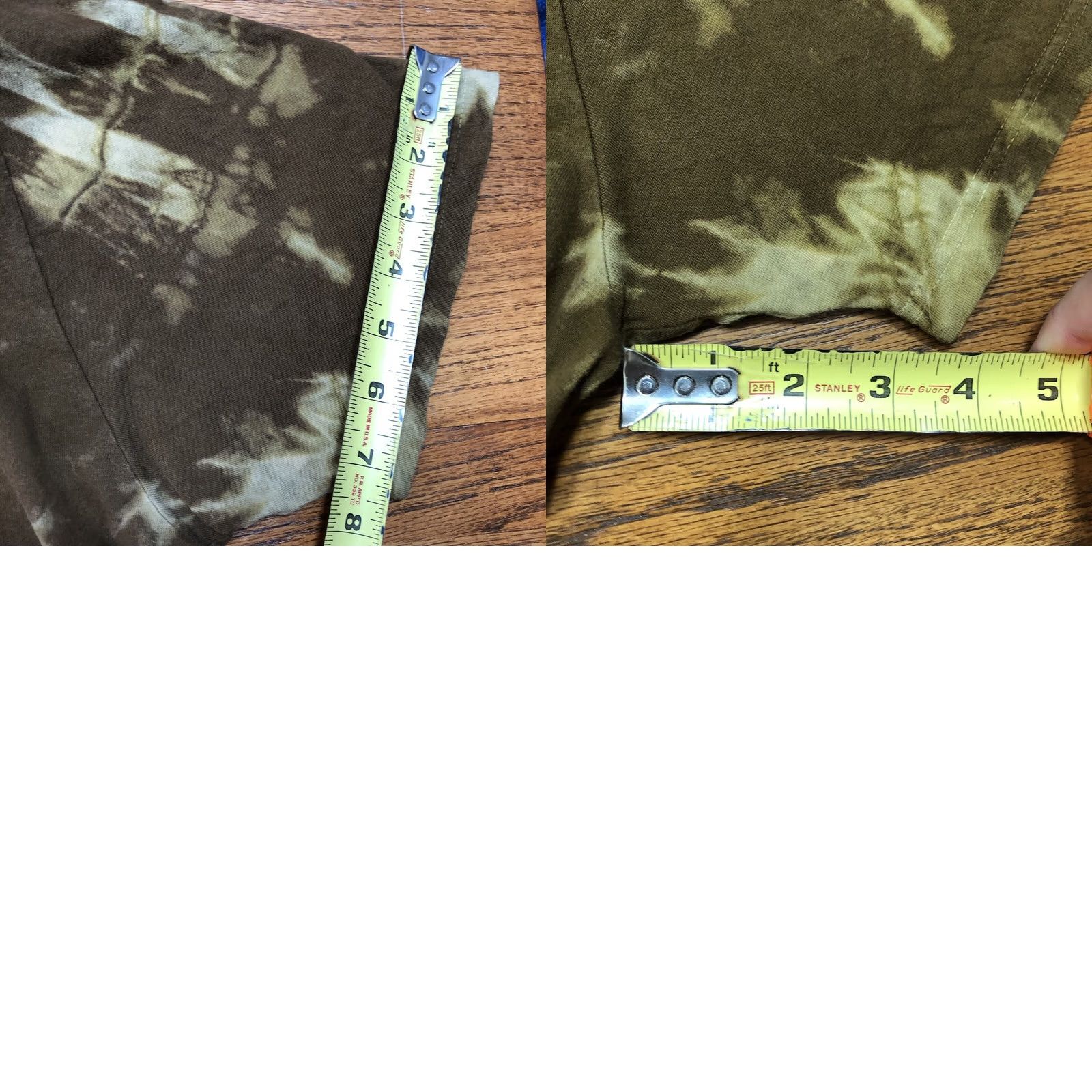 Polo Ralph Lauren Vintage Polo Ralph Lauren Brown Acid Wash Tie Dye Single Stitch T-Shirt Tag L Mens Size US L / EU 52-54 / 3 - 8 Thumbnail