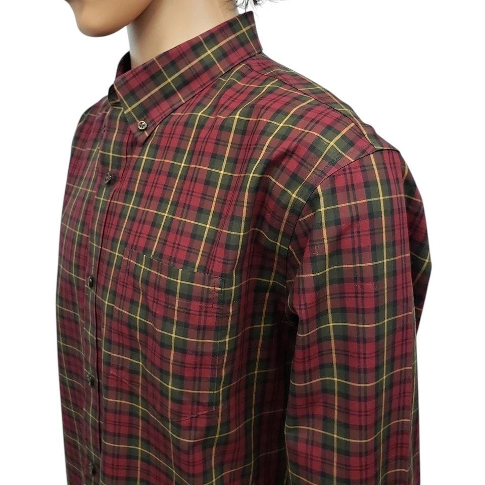 L.L. Bean L.L. Bean Shirt Slightly Fitted Tartan Plaid L/S Button Down Size US L / EU 52-54 / 3 - 6 Thumbnail