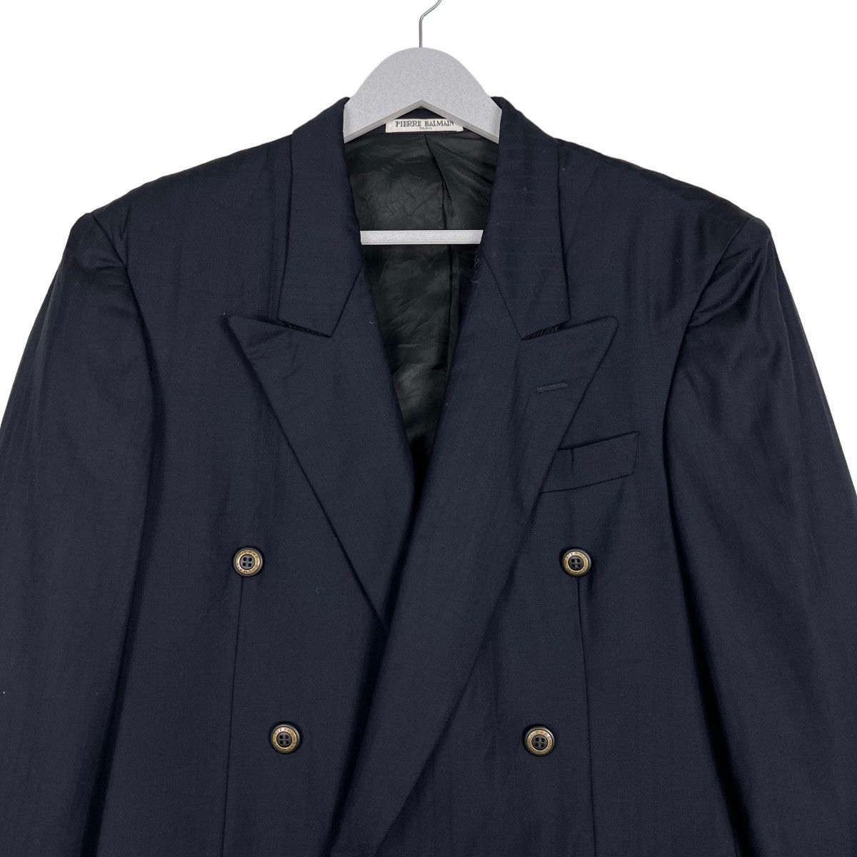 Pierre Balmain 🔥 PIERRE BALMAIN DOUBLE BREAST BLAZER COAT Size US M / EU 48-50 / 2 - 2 Thumbnail