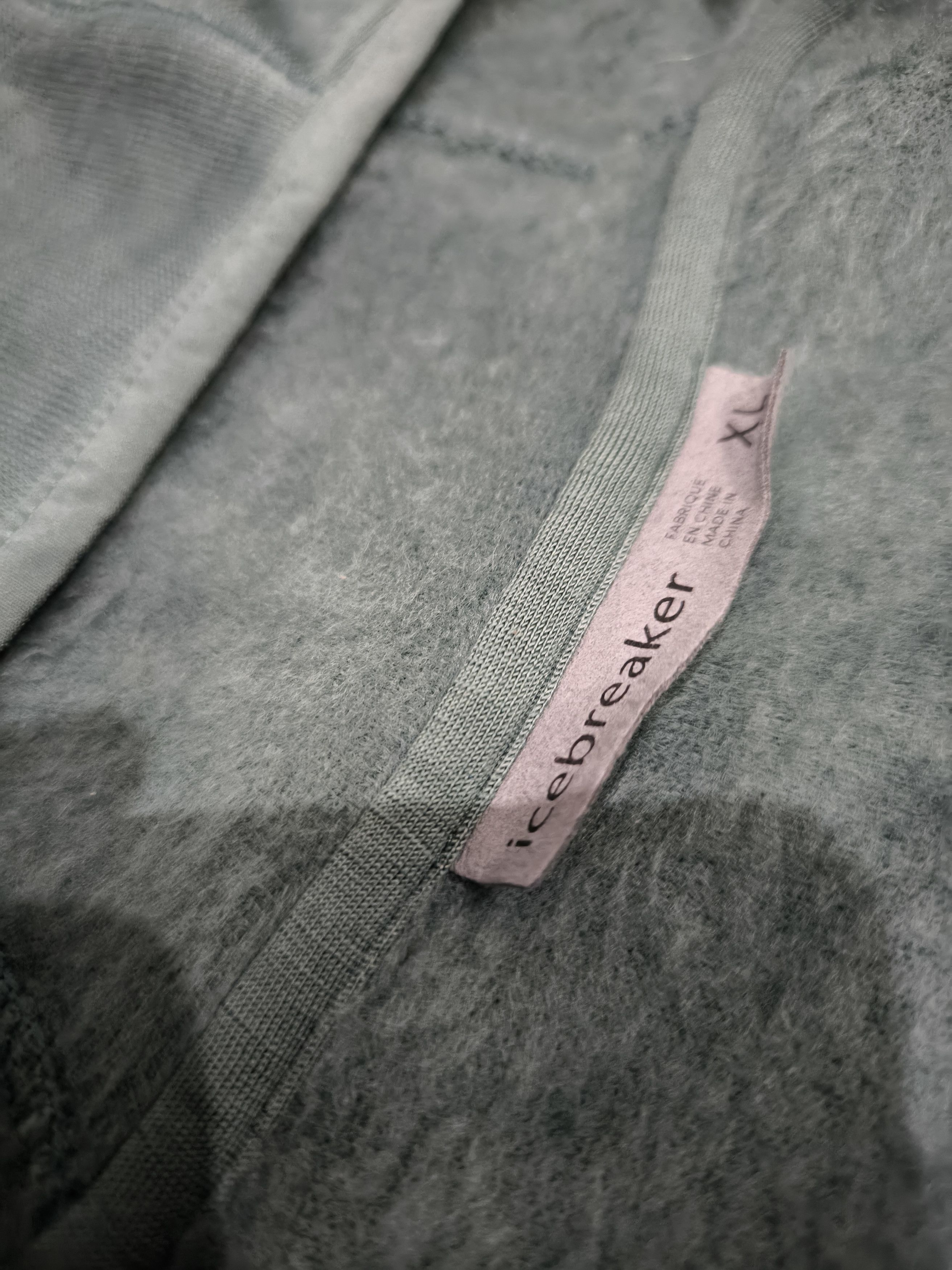 Icebreaker Women's Icebreaker Elemental LS Zip Hood Merino jacket Size XL / US 12-14 / IT 48-50 - 7 Thumbnail