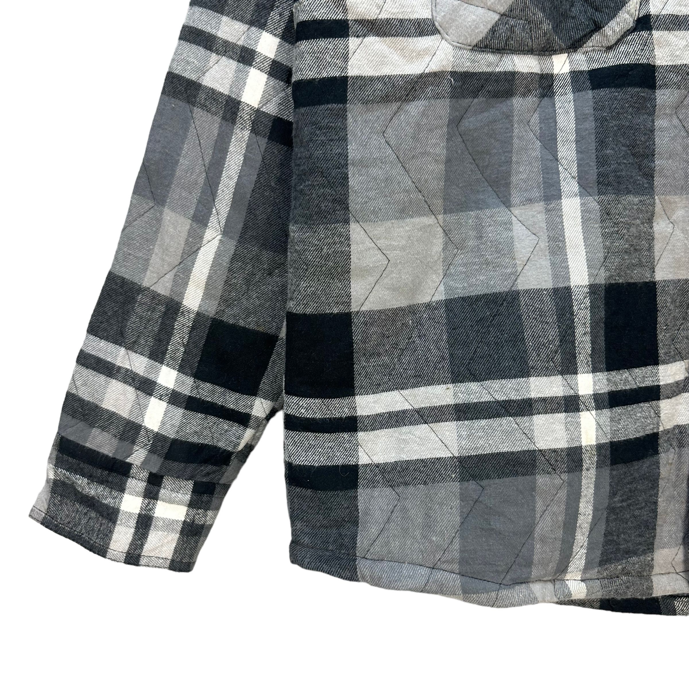 Flannel OCEAN PACIFIC CHECKED TARTAN HOODED JACKET #8819-003 Size US L / EU 52-54 / 3 - 4 Thumbnail