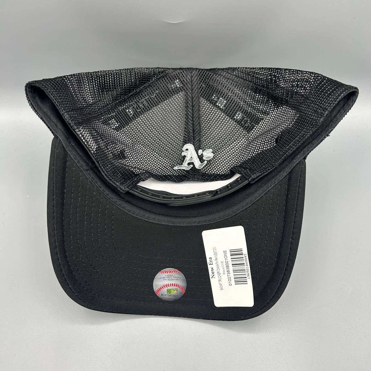 New Era Oakland Athletics MLB Trucker Hat 9Forty New Era Snap Back Size ONE SIZE - 7 Thumbnail