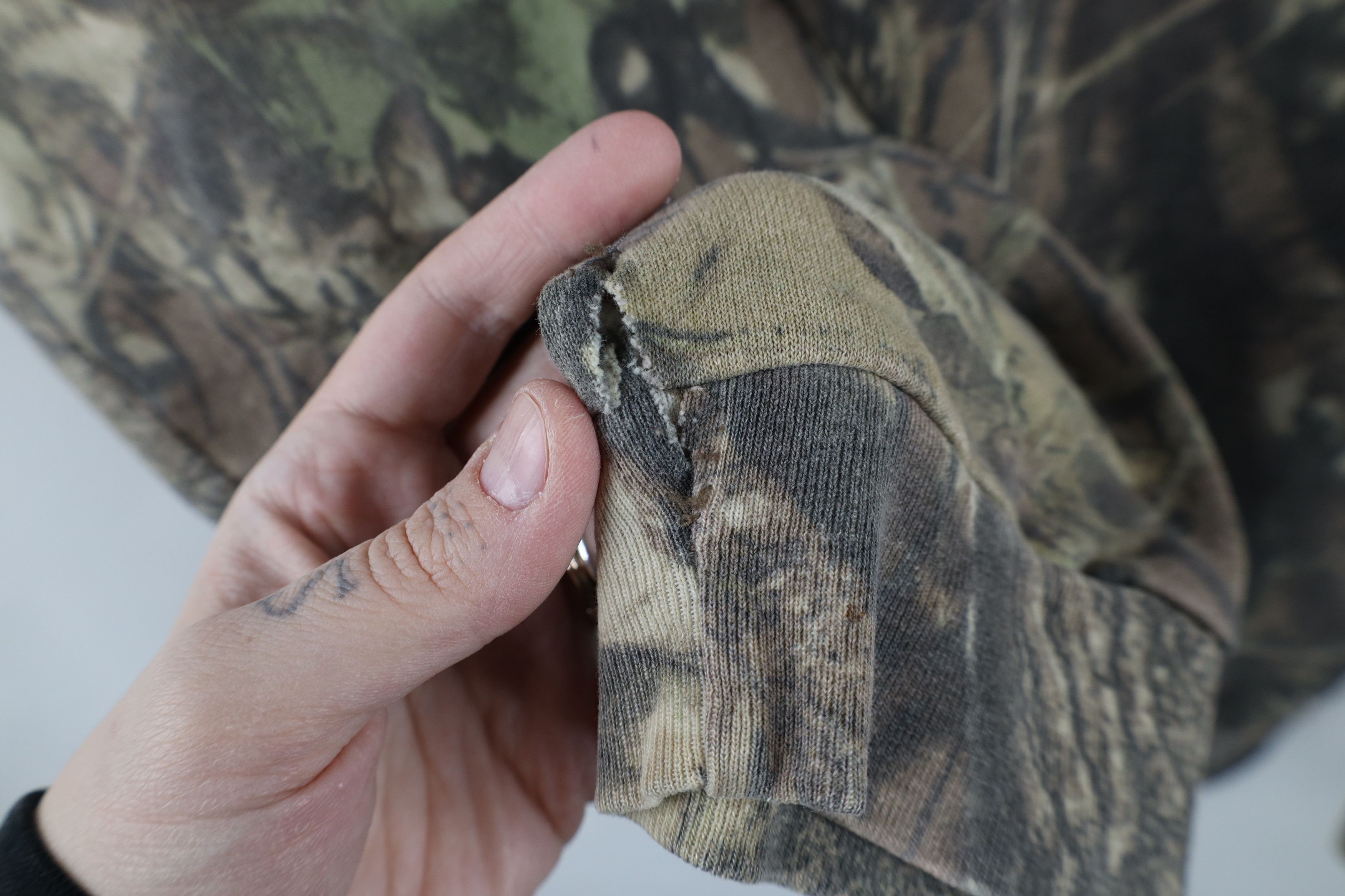Mossy Oaks × Vintage Vintage 90s Mossy Oak Camouflage Crewneck Sweatshirt Size US XL / EU 56 / 4 - 5 Thumbnail