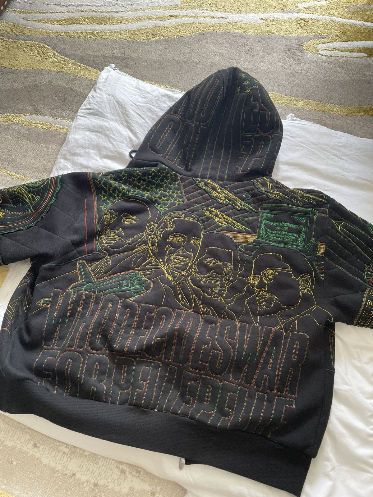 Who Decides War Who Decides War x Pelle Pelle Monument Hoodie Size US M / EU 48-50 / 2 - 4 Thumbnail
