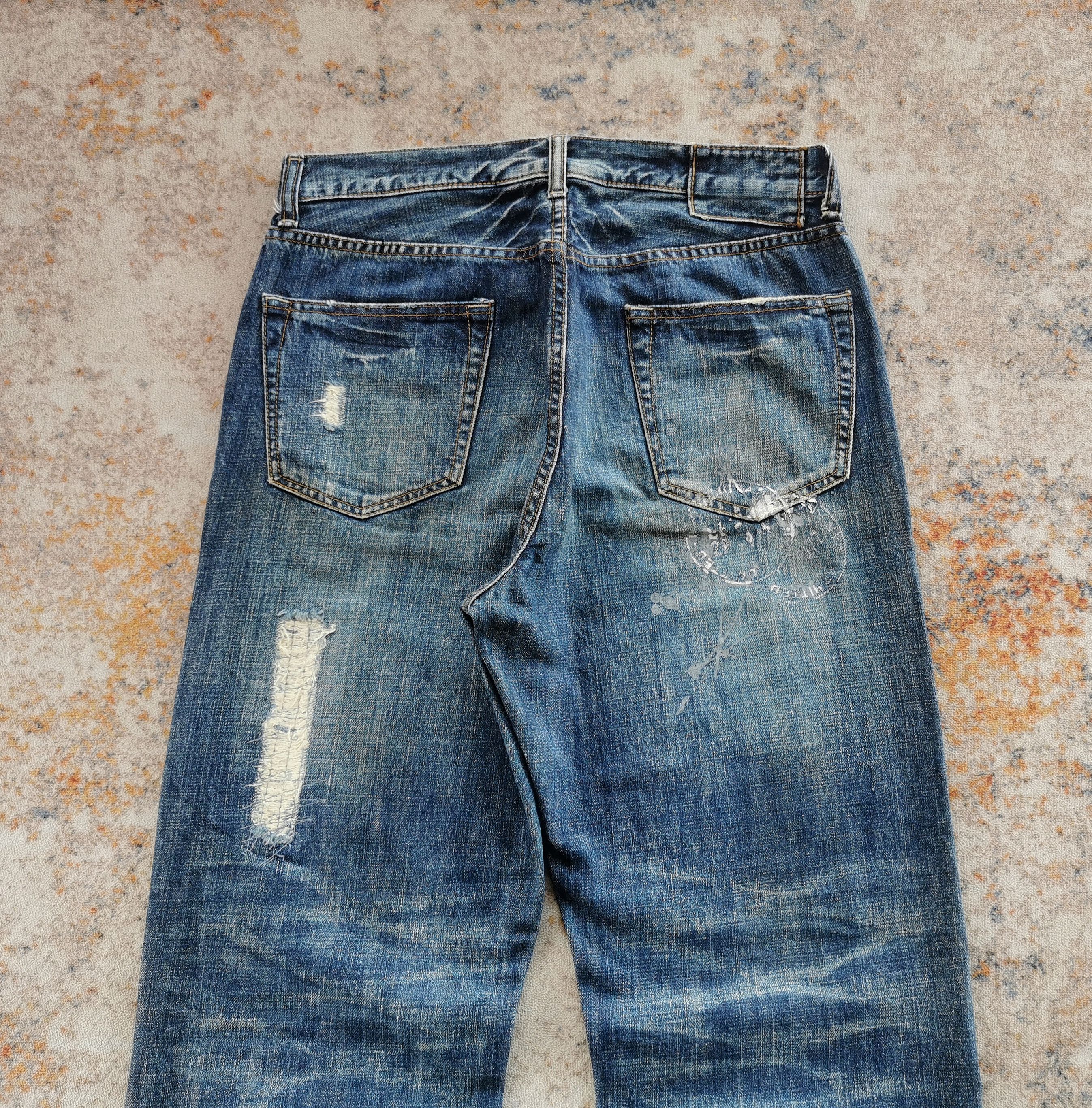 Global Work Vintage Baggy Jeans - Size 31x28 Size US 31 - 10 Thumbnail