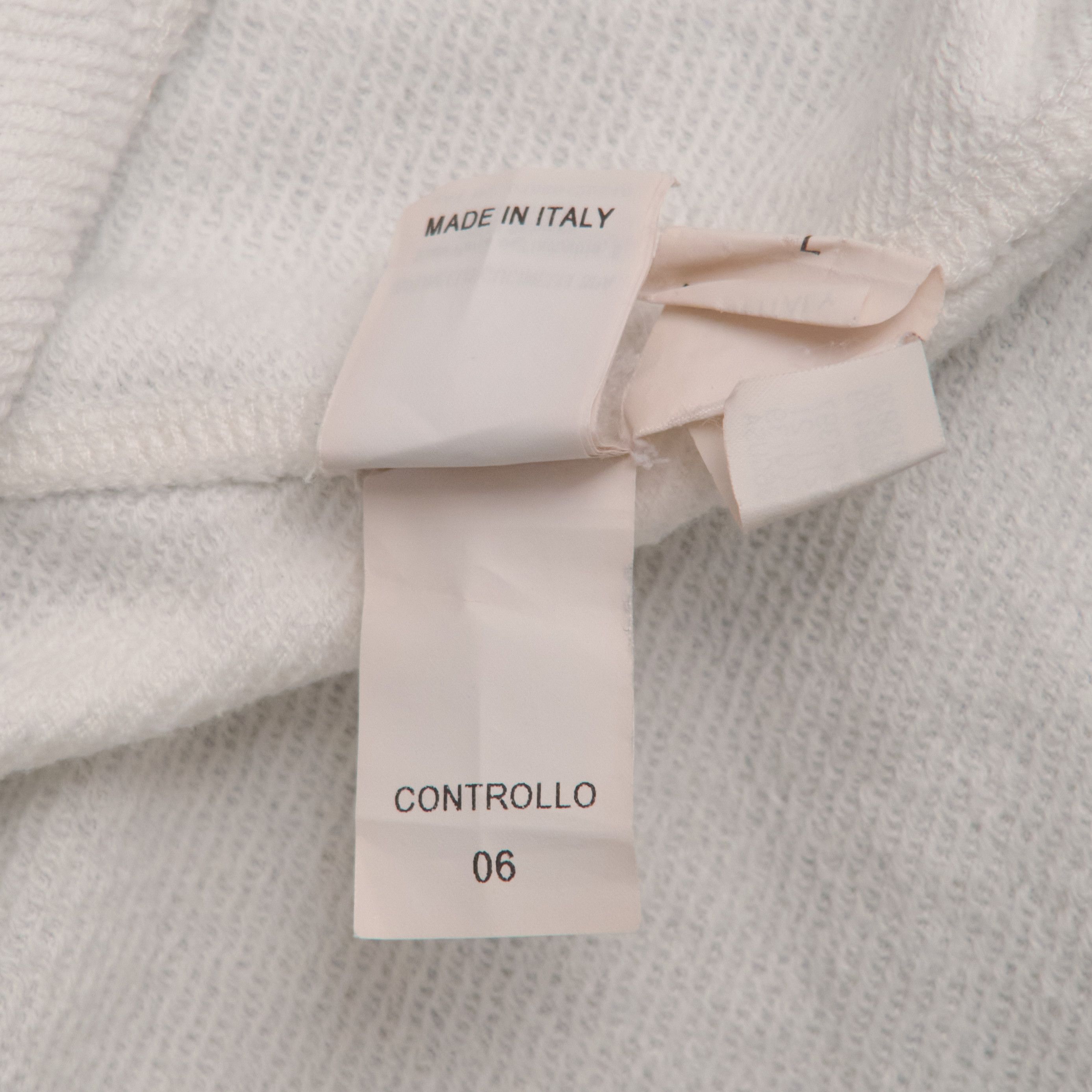Brunello Cucinelli BRUNELLO CUCINELLI LINEN/COTTON LOGO HOODIE Size US L / EU 52-54 / 3 - 4 Thumbnail