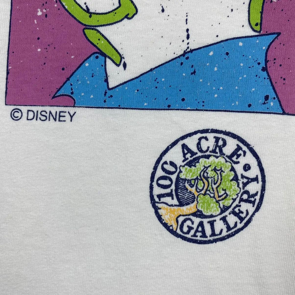 Disney Vintage 90's 100 Acre Gallery WINNIE THE POOH Pop Art Tee Size US L / EU 52-54 / 3 - 4 Thumbnail