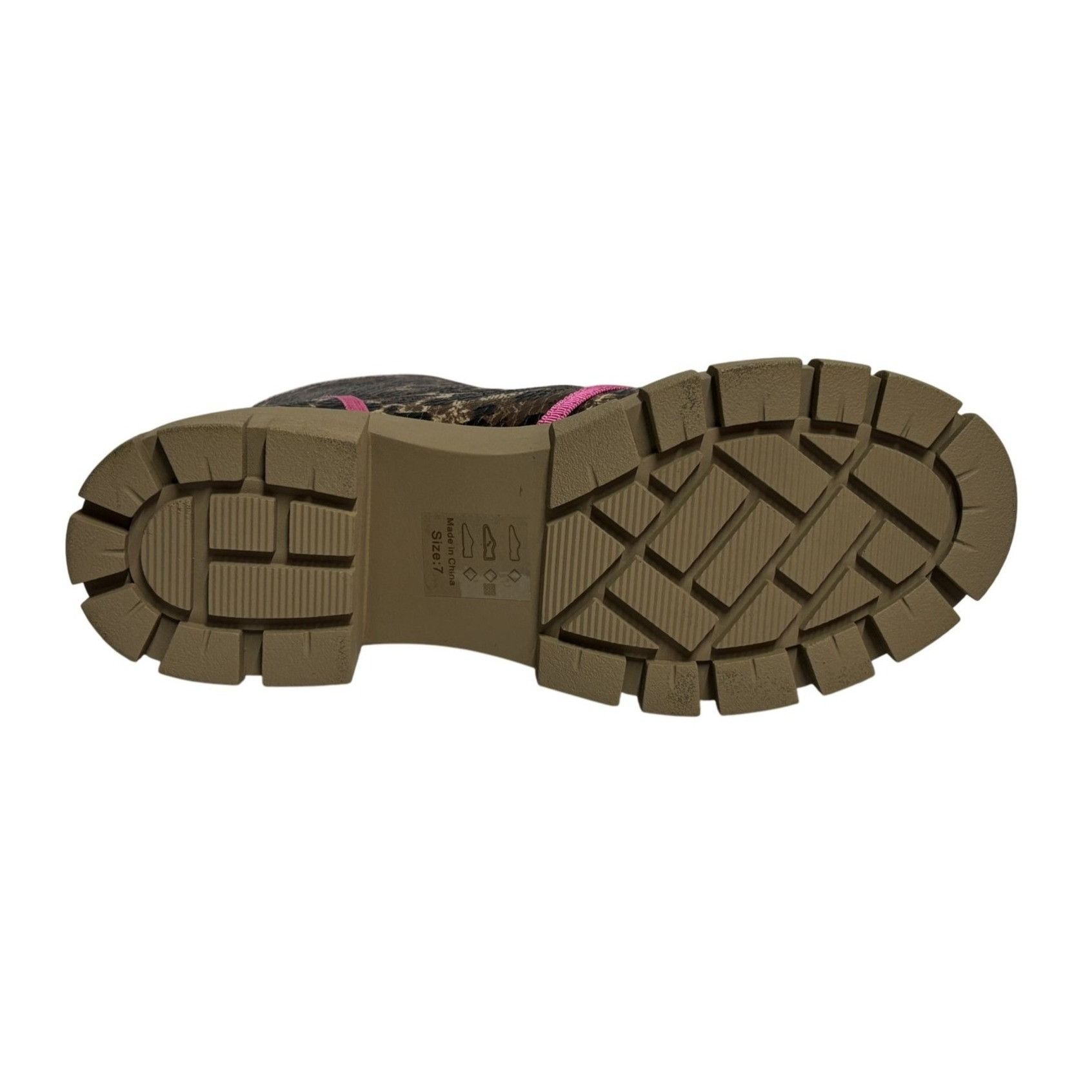 Other SHOE REPUBLIC / Husky / Leopard Print / Lace-Up / Chunky / A Size US 8 / IT 38 - 4 Thumbnail