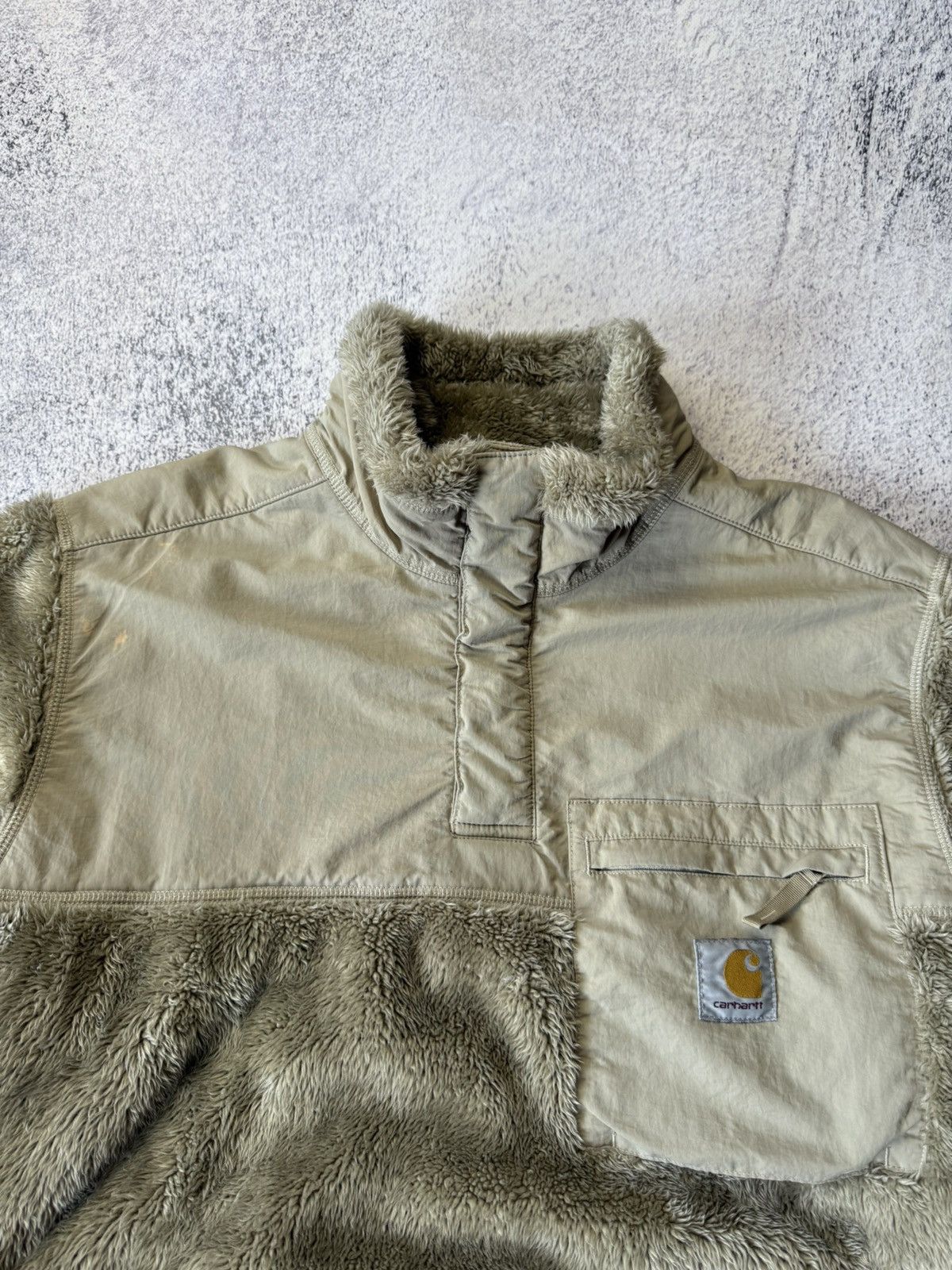 Carhartt Carhartt Fleece Sherpa pullover jacket Size US M / EU 48-50 / 2 - 6 Thumbnail