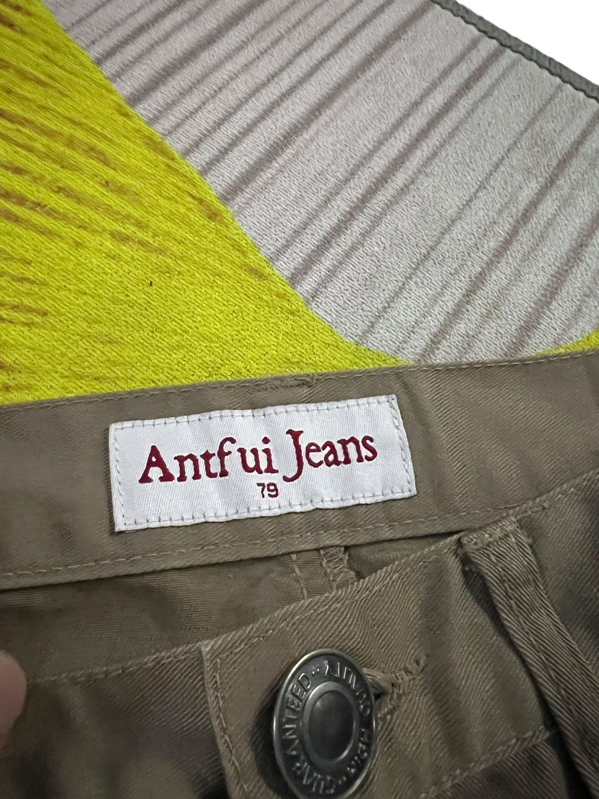 If Six Was Nine × Japanese Brand × Le Grande Bleu (L.G.B.) 💥Double Waist💥Antfui Nice Design Pants Size US 28 / EU 44 - 9 Thumbnail