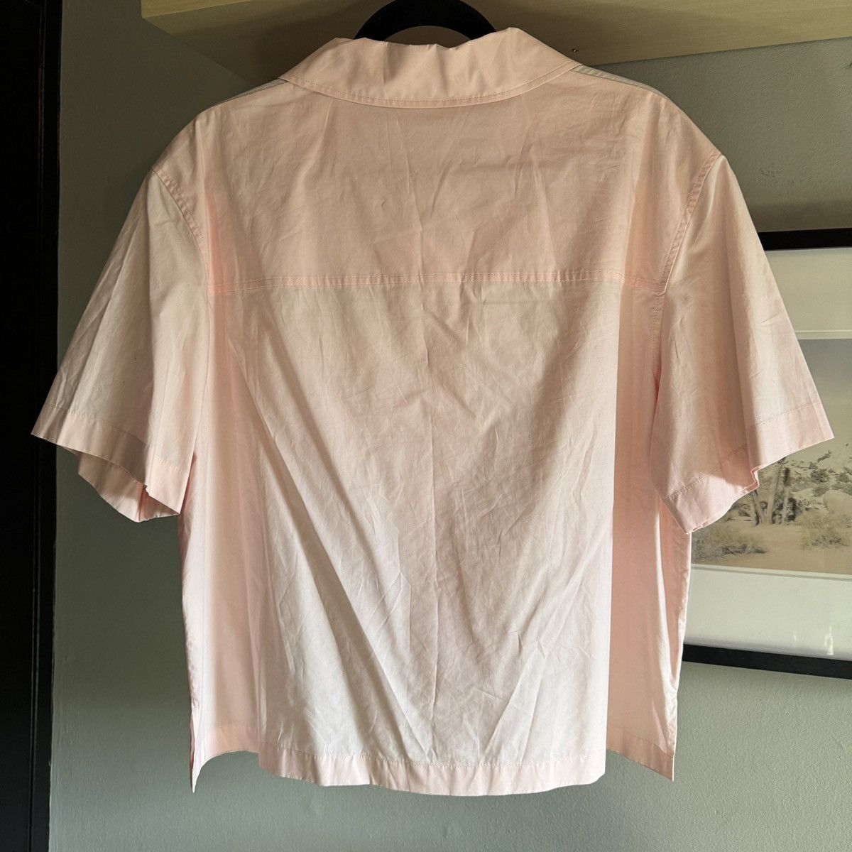 Acne Studios Pastel Pink Bowling Shirt Size XS / US 0-2 / IT 36-38 - 5 Thumbnail