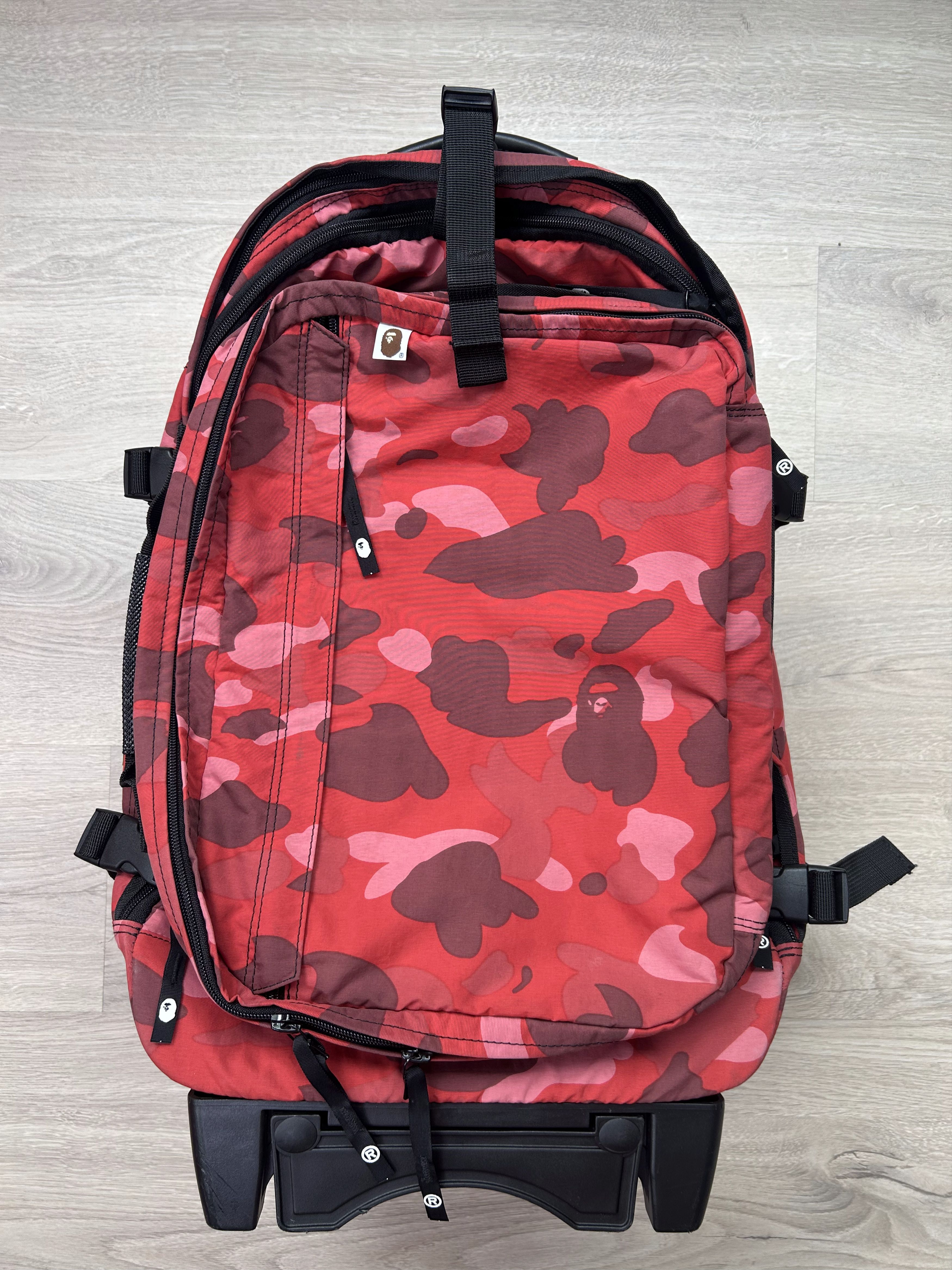 Bape Bape Panda Day Pack Red | Grailed