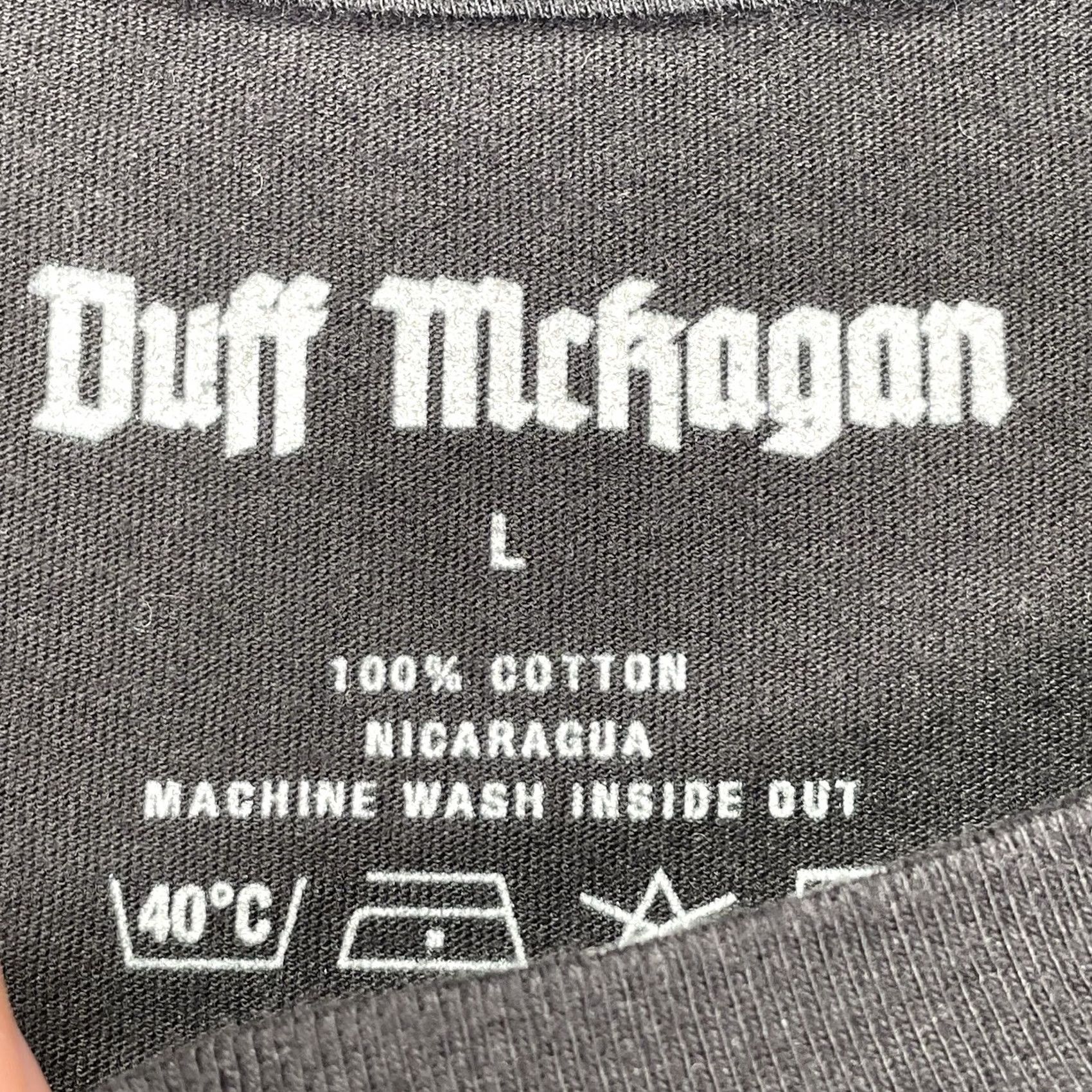 Gildan Duff McKagan Shirt Men’s Large Guns N Roses Bassist Black Rock N Roll Tee Size US L / EU 52-54 / 3 - 2 Thumbnail