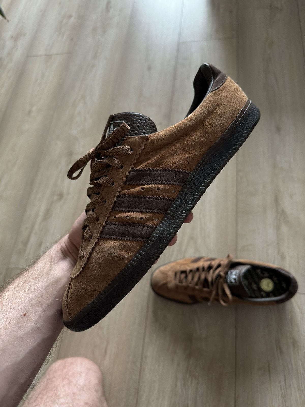 Adidas Adidas Spezial SPZL Padiham Brown Size US 10 / EU 43 - 9 Thumbnail