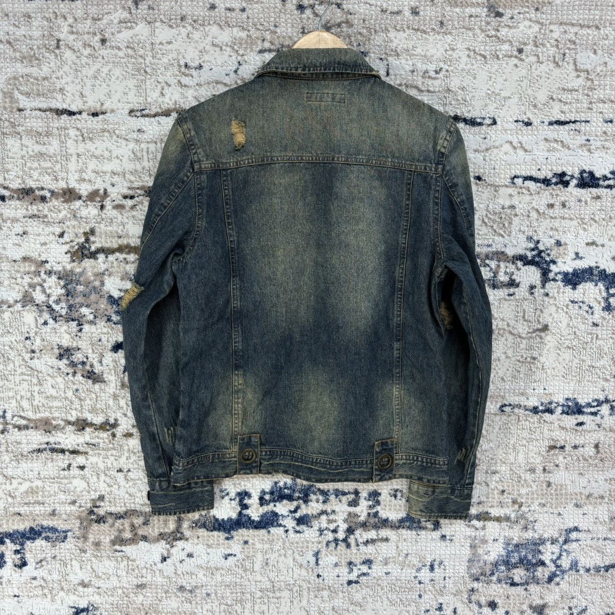 Other IN THE ATTIC DISTRESSED STUDED PUNK STYLE DENIM JACKET Size M / US 6-8 / IT 42-44 - 11 Thumbnail