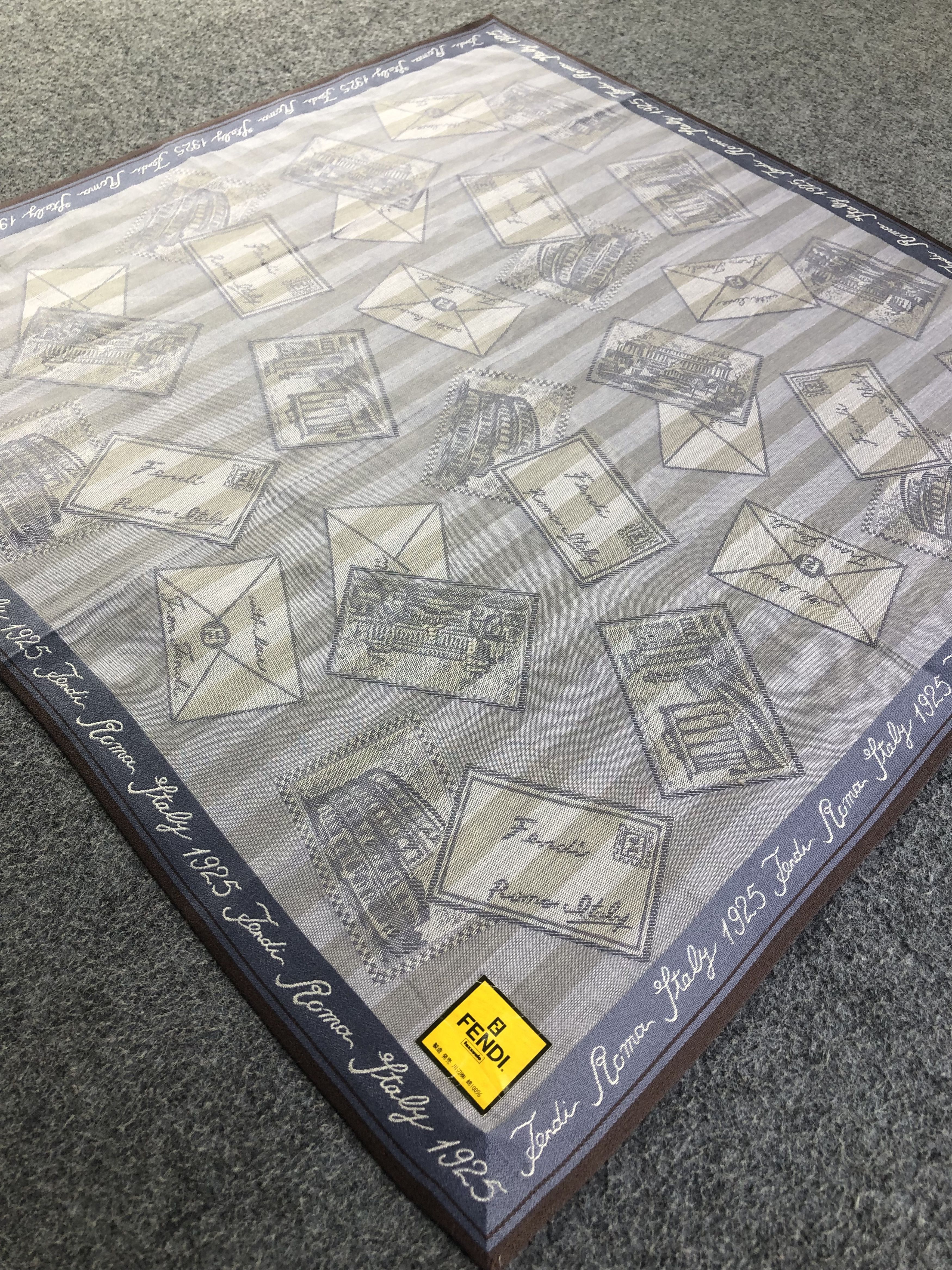 Fendi Vintage Fendi Handkerchief / Bandana / Neckerchief A1899 Size ONE SIZE - 4 Thumbnail