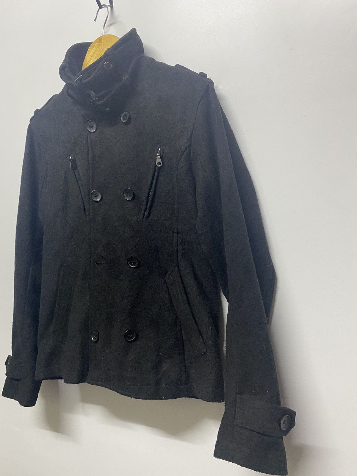 14th Addiction Vtg In The Attic Rockers Garment Multi Pocket Wool Jacket Size US L / EU 52-54 / 3 - 3 Thumbnail