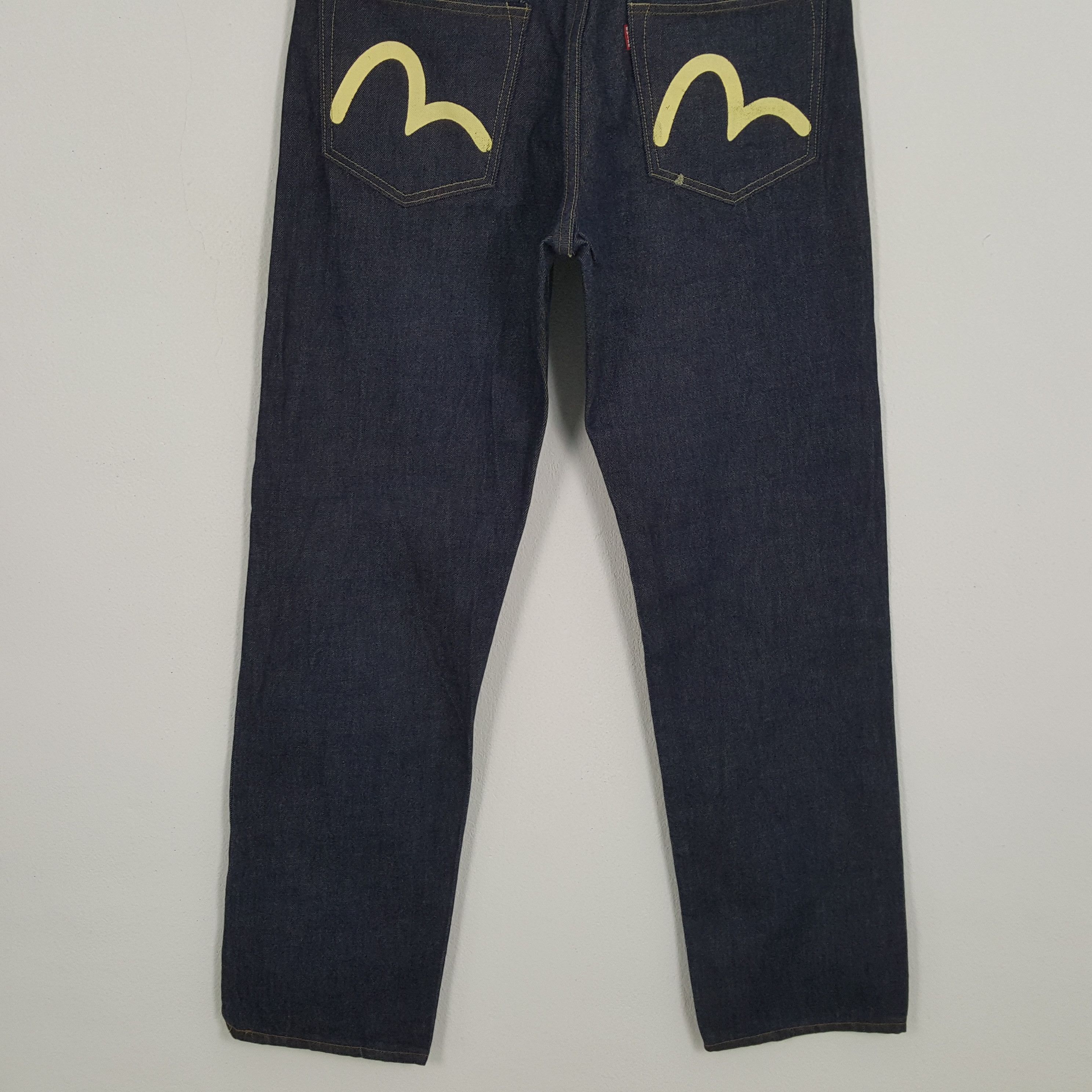 Evisu × Japanese Brand × Vintage Vintage EVISU Japanese Brand Daicock Custom Denim Jeans Size US 32 / EU 48 - 6 Thumbnail