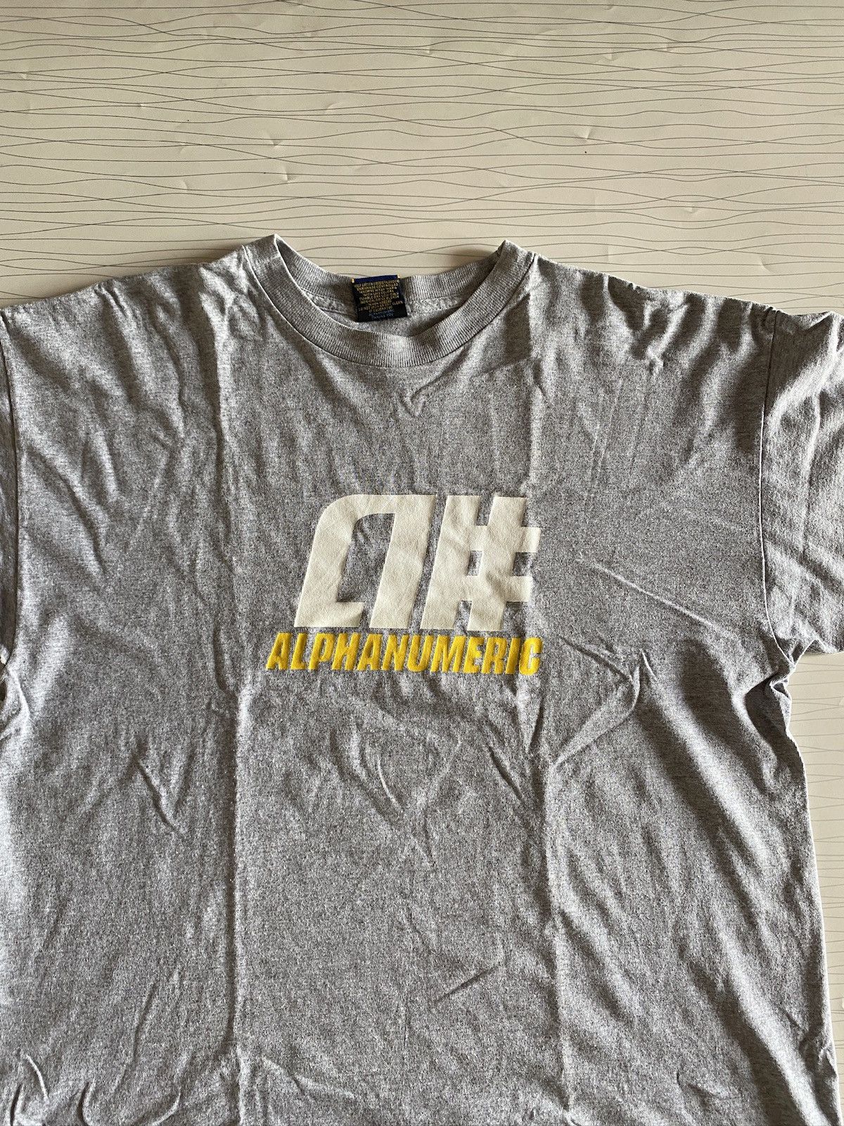 Alphanumeric Vintage Rare 90’s ALPHA NUMERIC Logo Tee Size US L / EU 52-54 / 3 - 2 Thumbnail