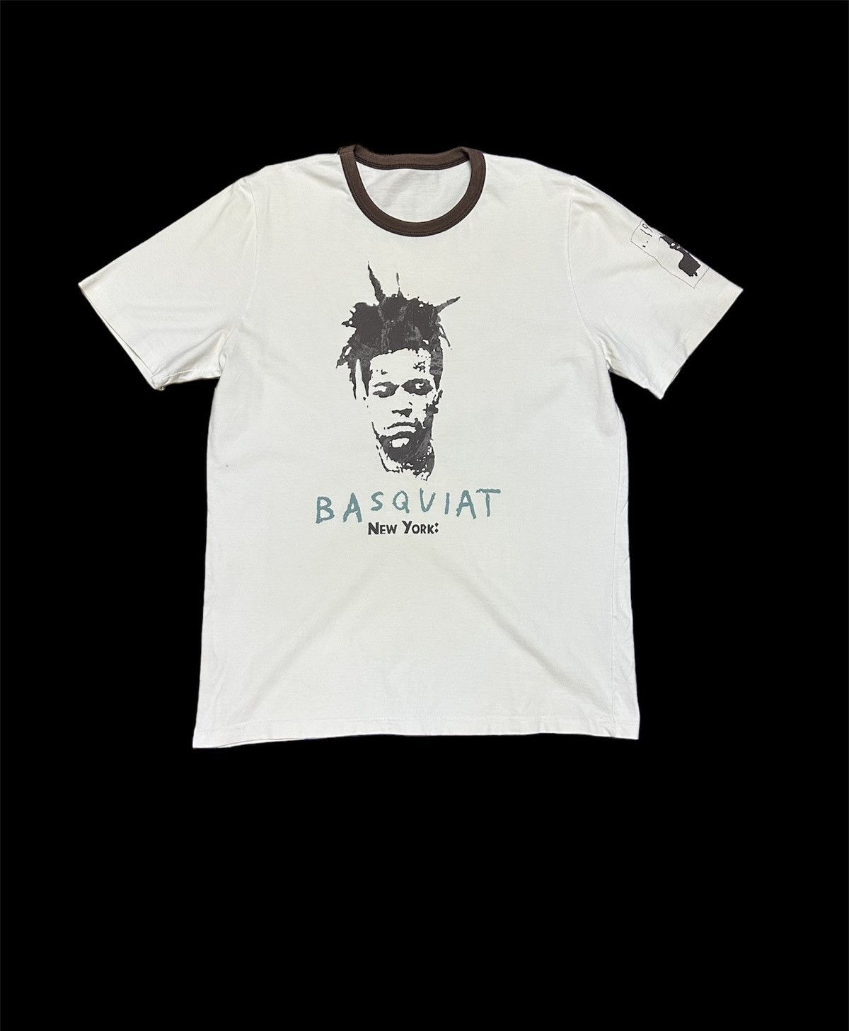 Jean-Michel Basquiat Jean Micheal basquit art tee Size US M / EU 48-50 / 2 - 1 Thumbnail